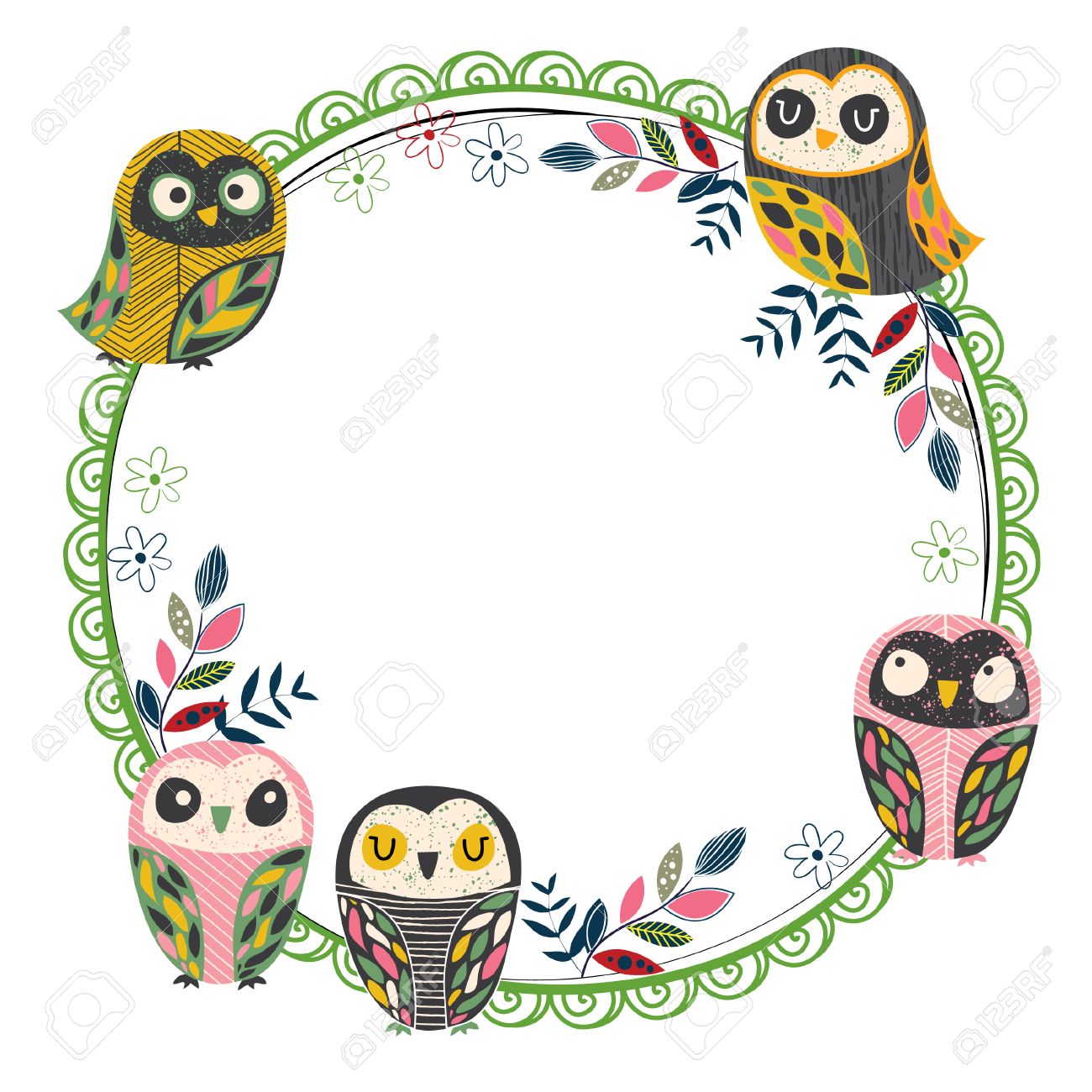 Vintage Owl Frame Layout Royalty Free Cliparts Vectors And - Vector Vintage Owl Frame Layout vintage owl frame layout royalty free cliparts vectors and - vector vintage owl frame layout