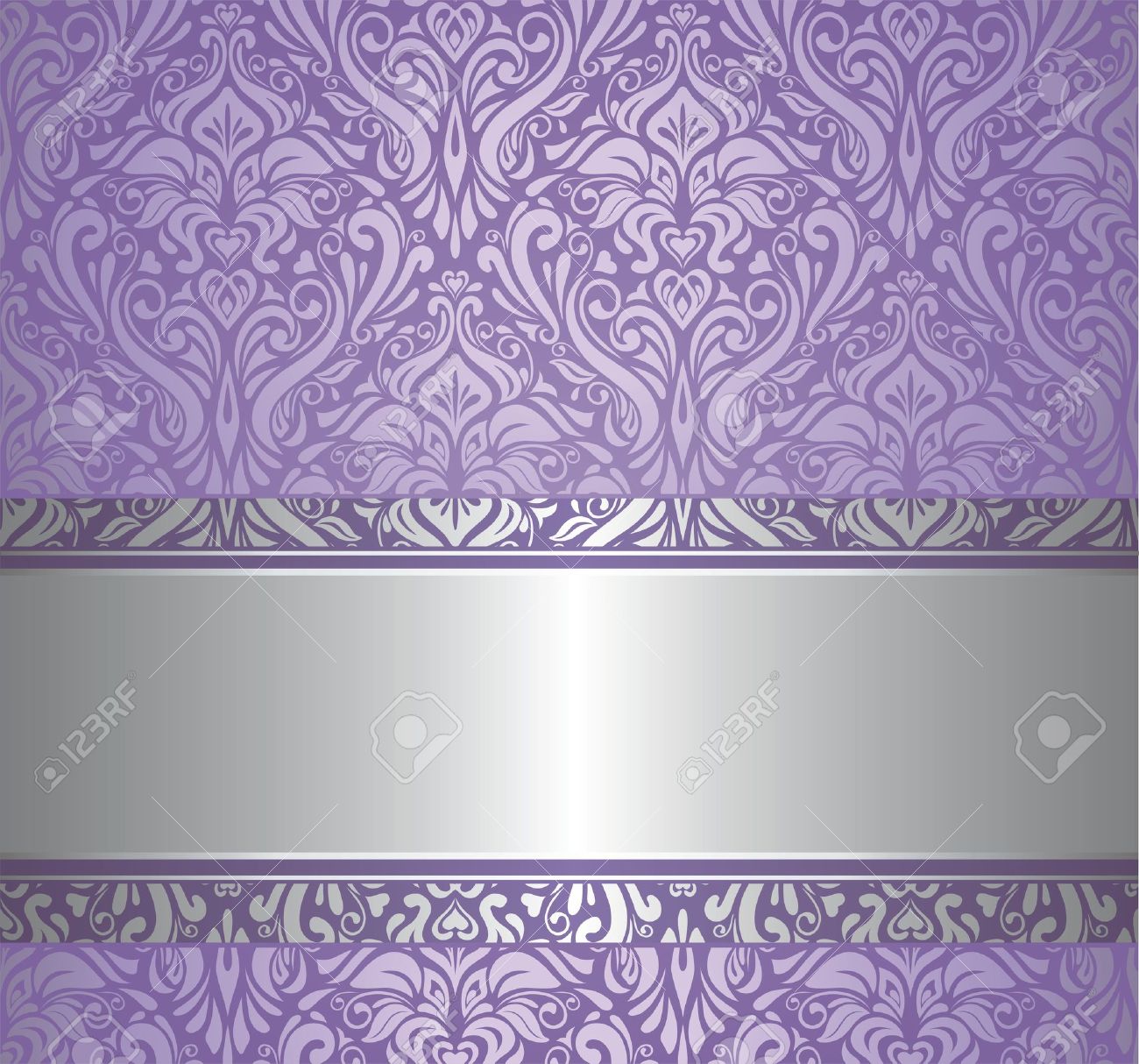 purple silver background