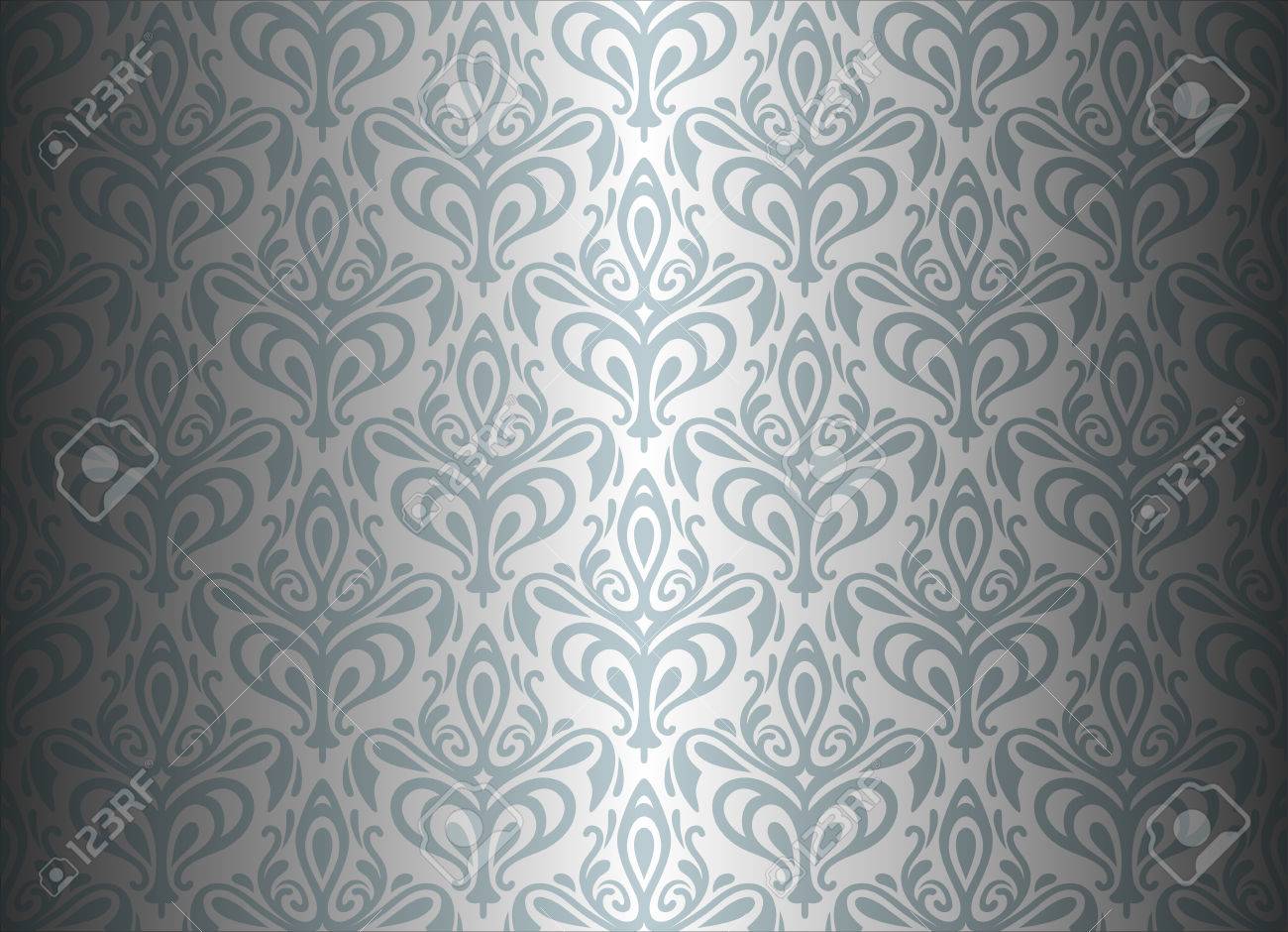 銀黒の壁紙の背景 のイラスト素材 ベクタ Image