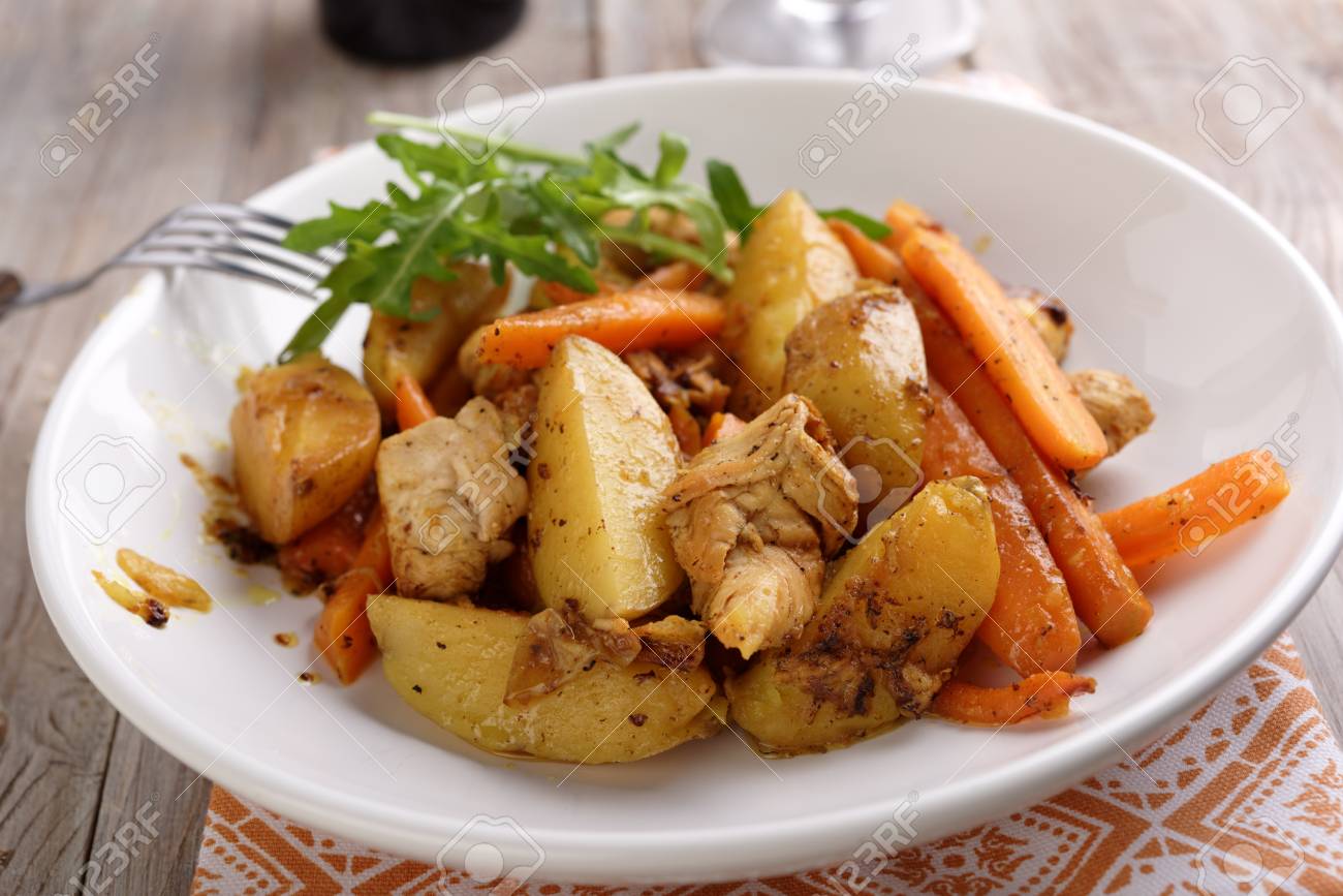 Pollo al Curry con Verduras Pollo al Curry con Verduras