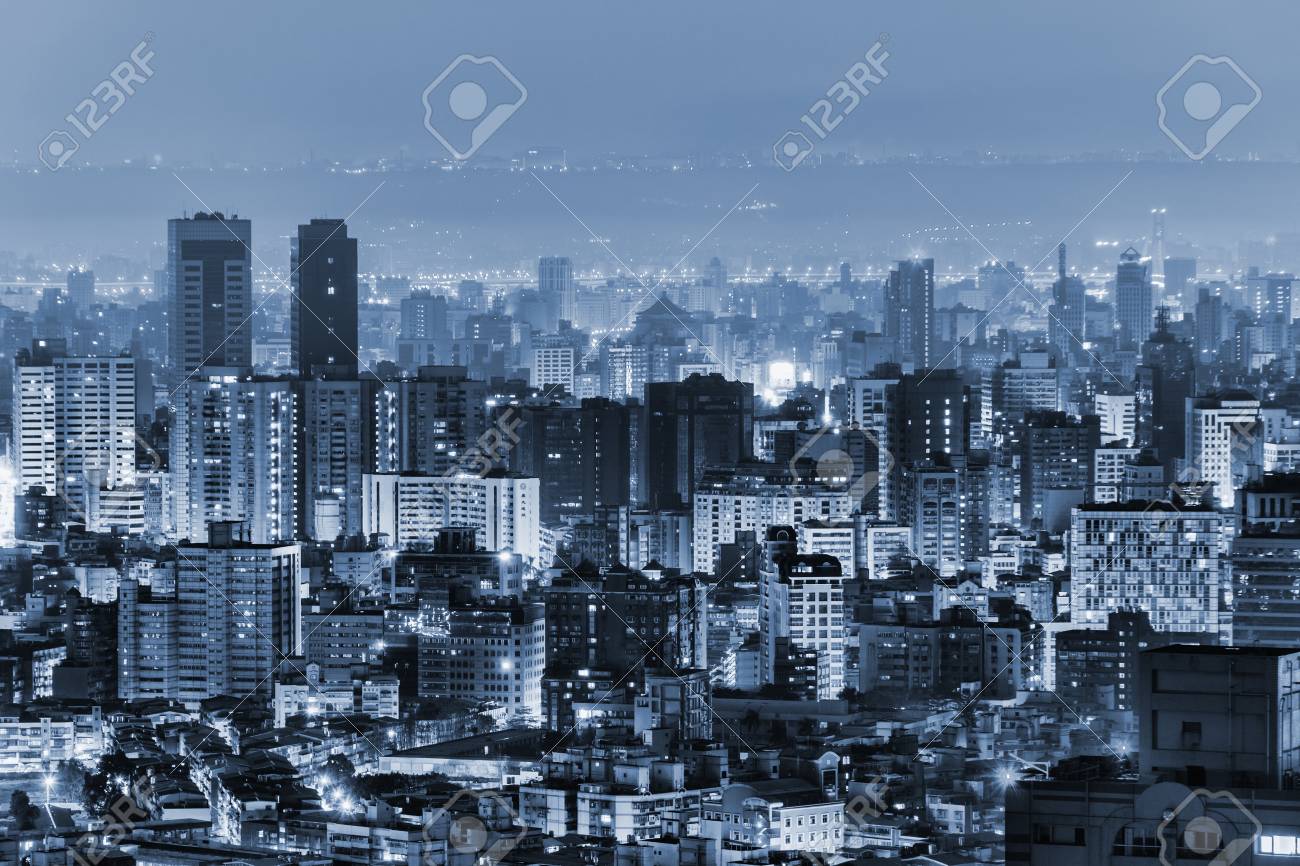 高層ビルや台北 台湾の夜のアパートでの風景 の写真素材 画像素材 Image 高層ビルや台北 台湾の夜のアパートでの風景 の写真素材 画像素材 Image
