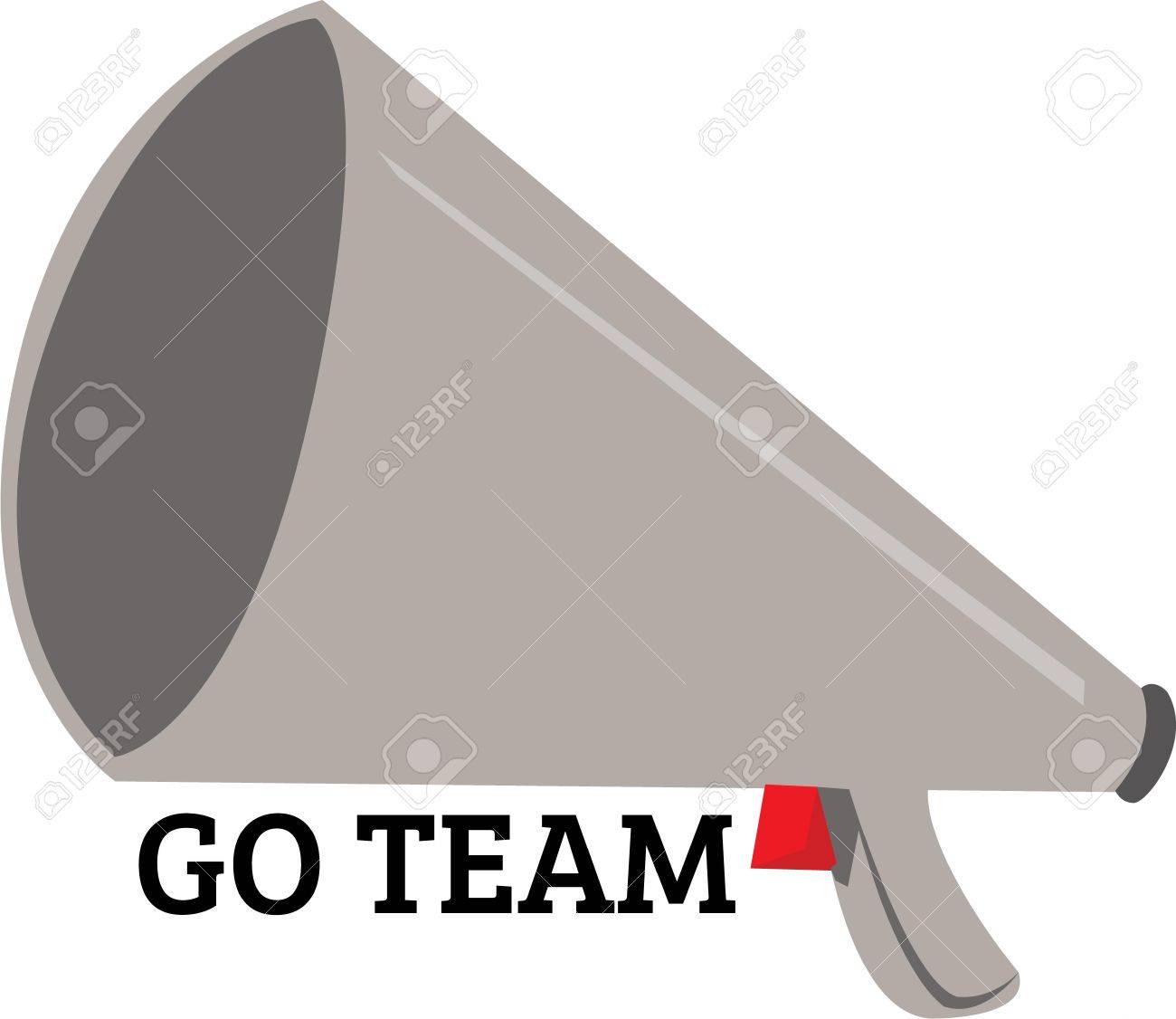 Cheer Your Favorite Team Mates With This Loudspeaker Design Royalty Free Cliparts Vectors And Stock Illustration Image 42497039