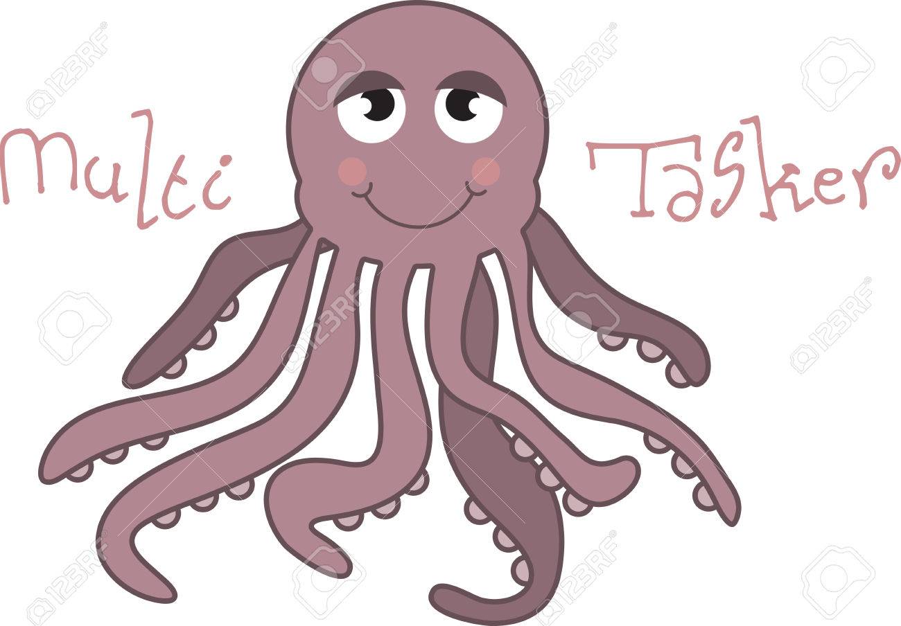 cartoon octopus kids love googly eyes and sea creatures get