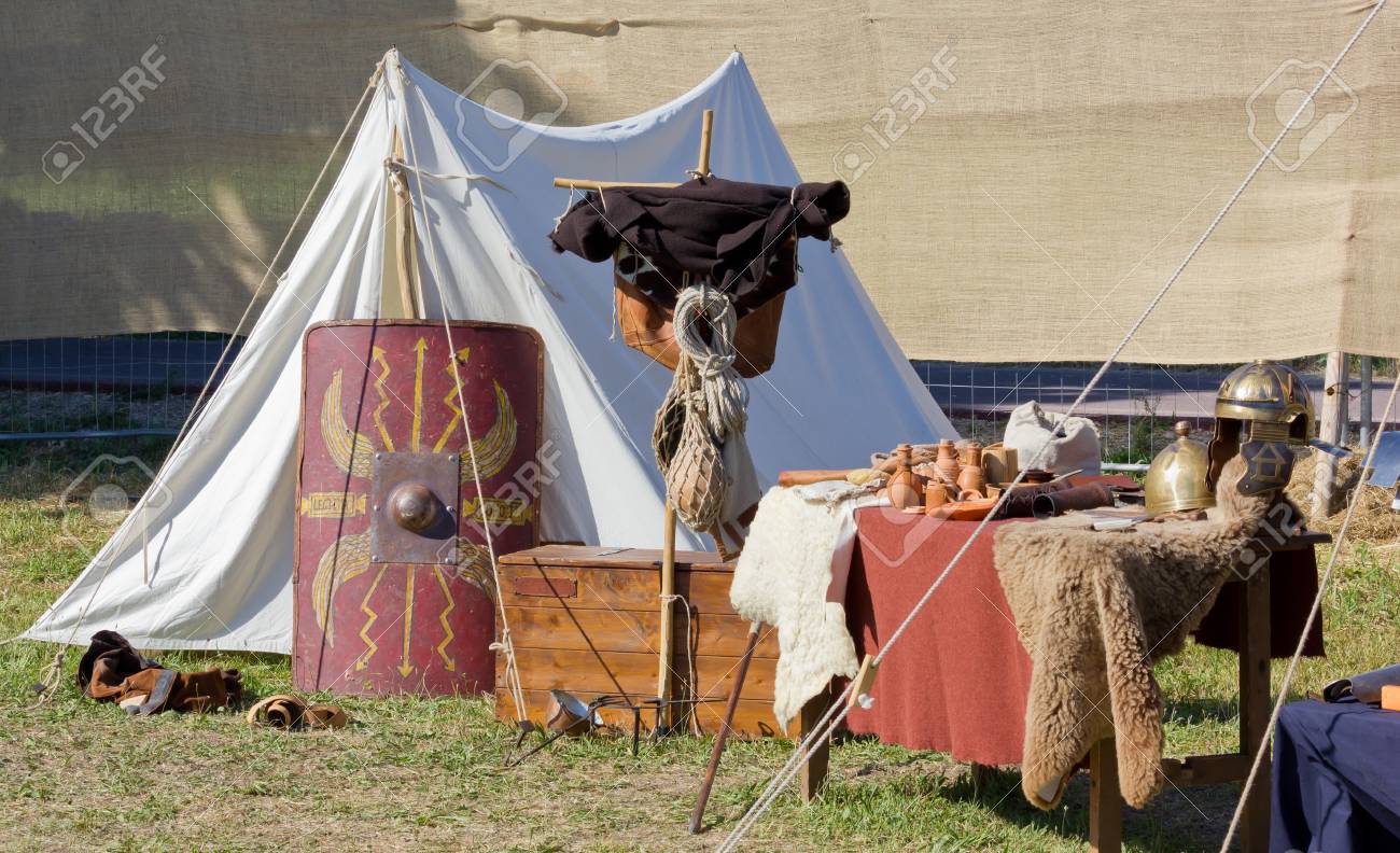 roman army tents