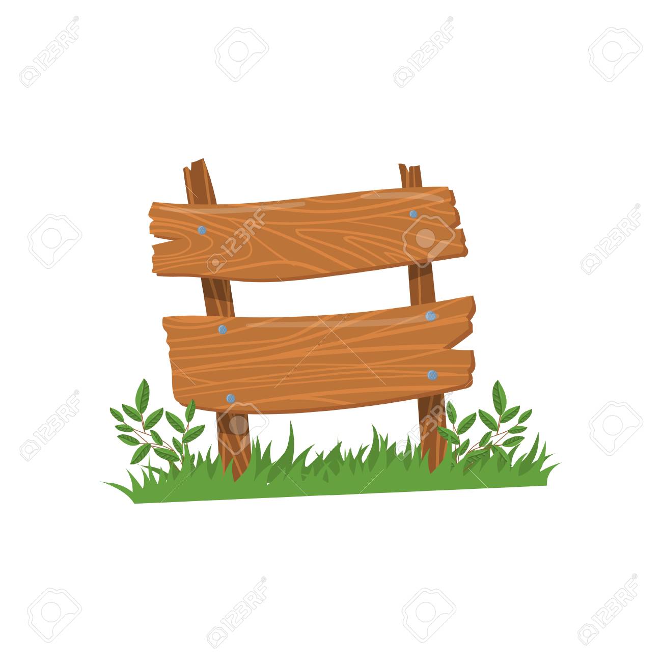 Old Wooden Road Sign Standing On The Grass, Wood Old Planks Sign Cartoon  Vector Illustration Isolated On A White Background Royalty Free SVG,  Cliparts, Vectors, and Stock Illustration. Image 94896930., image size:1300x1300