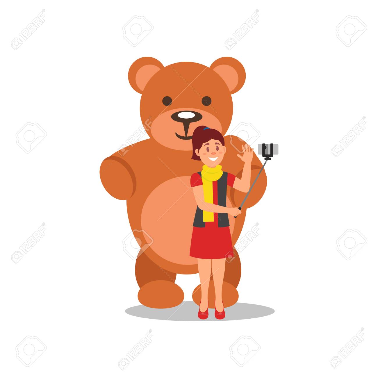 big teddy bear outfit