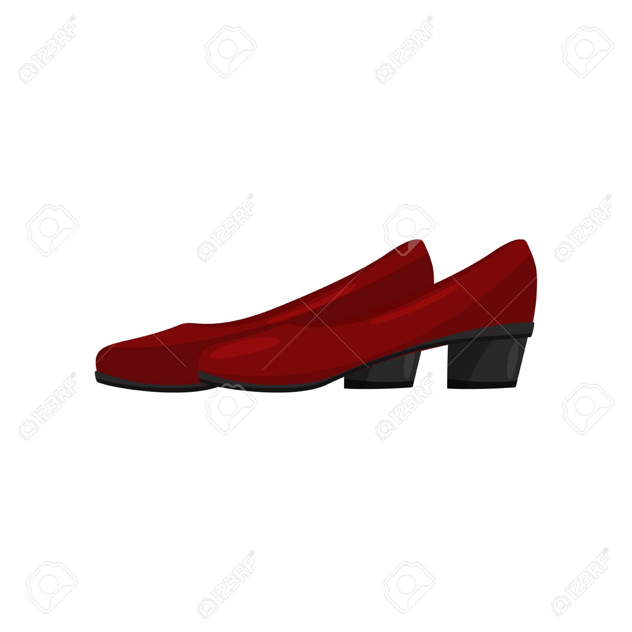 trendy low heel shoes