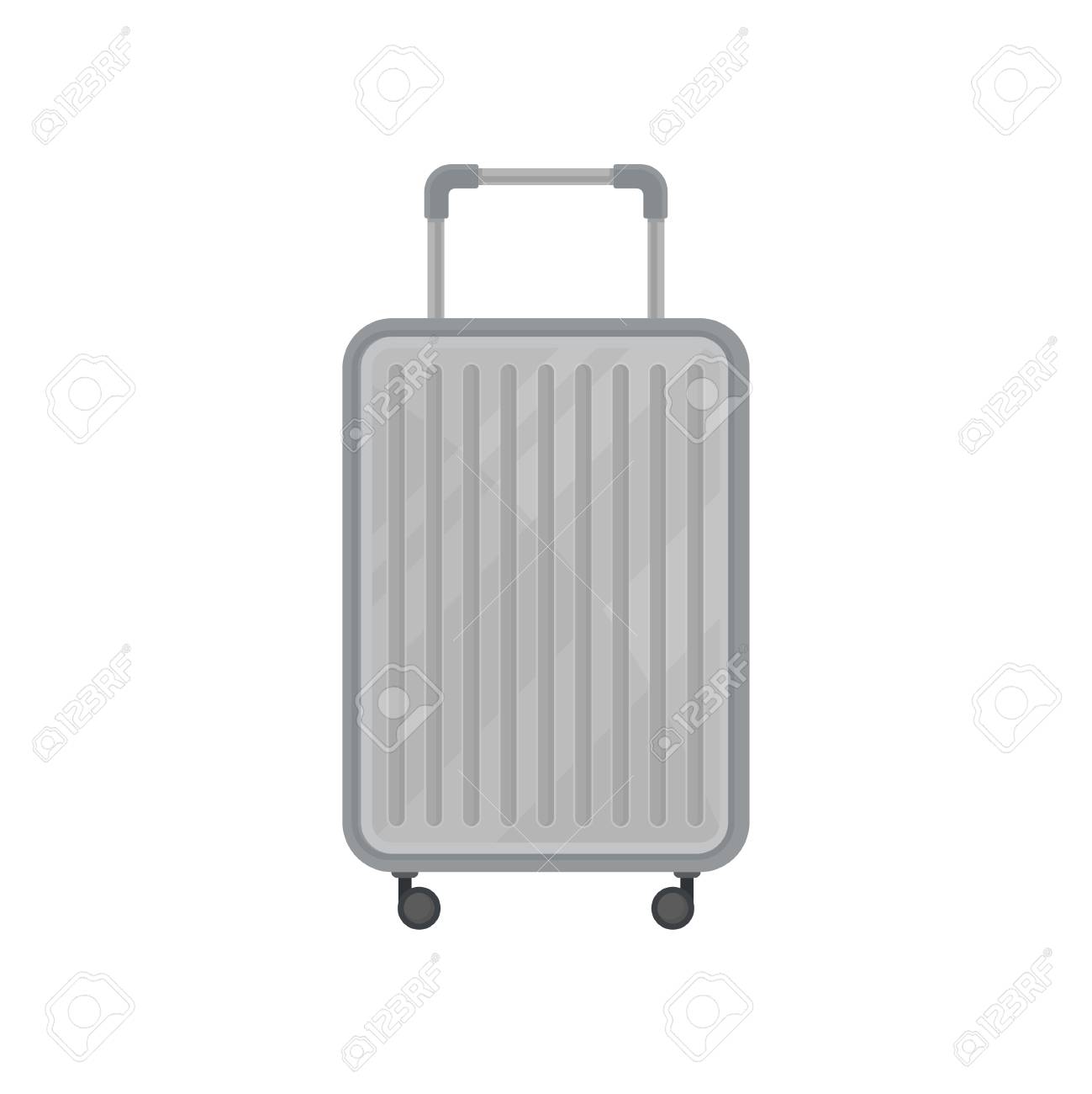 large plastic suitcase