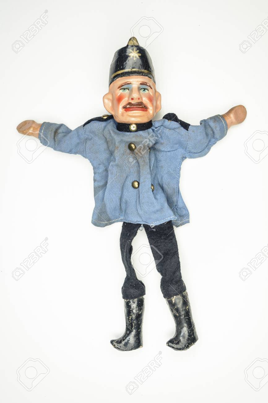 police officer hand puppet