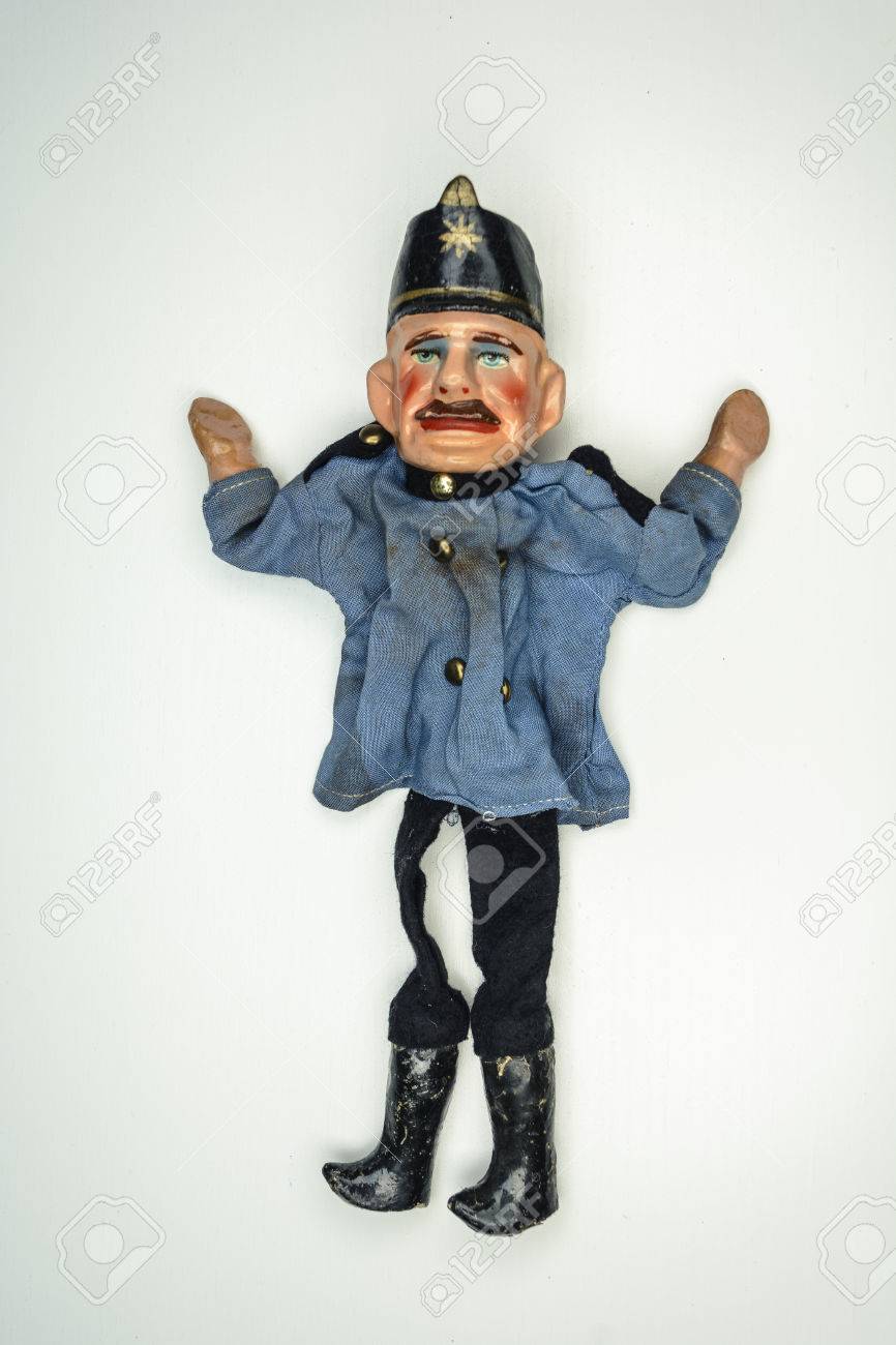 police officer hand puppet