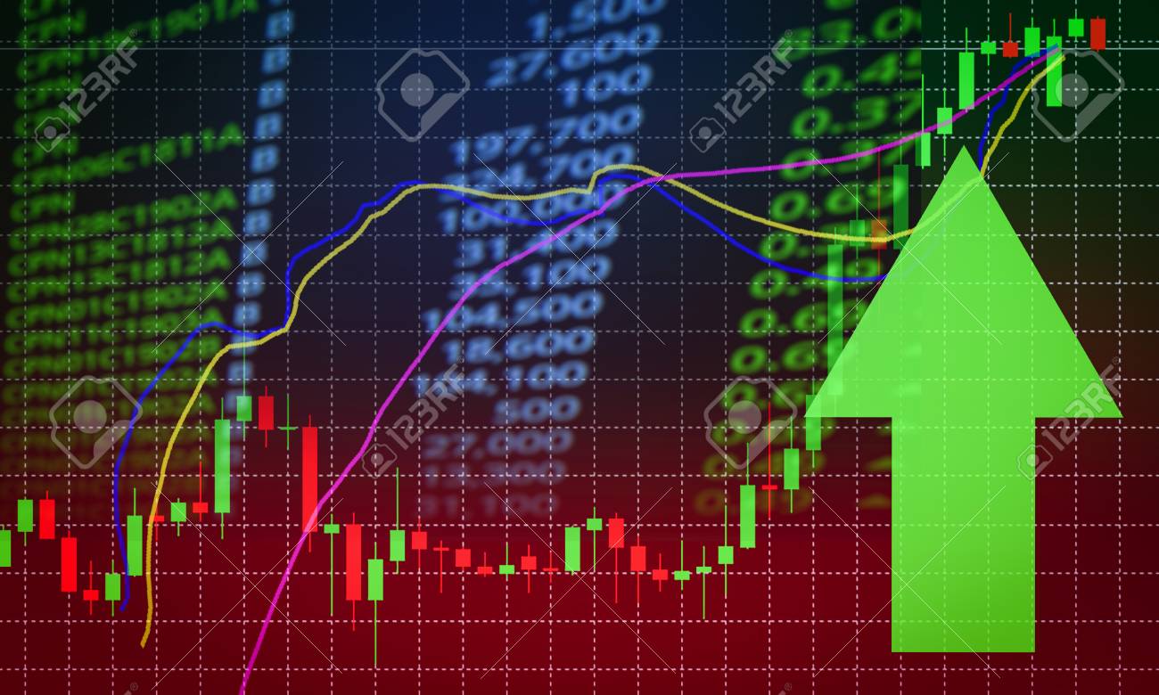 Succe!   ss Stock Market Price Green Arrow Up Profits Growth Stock - 