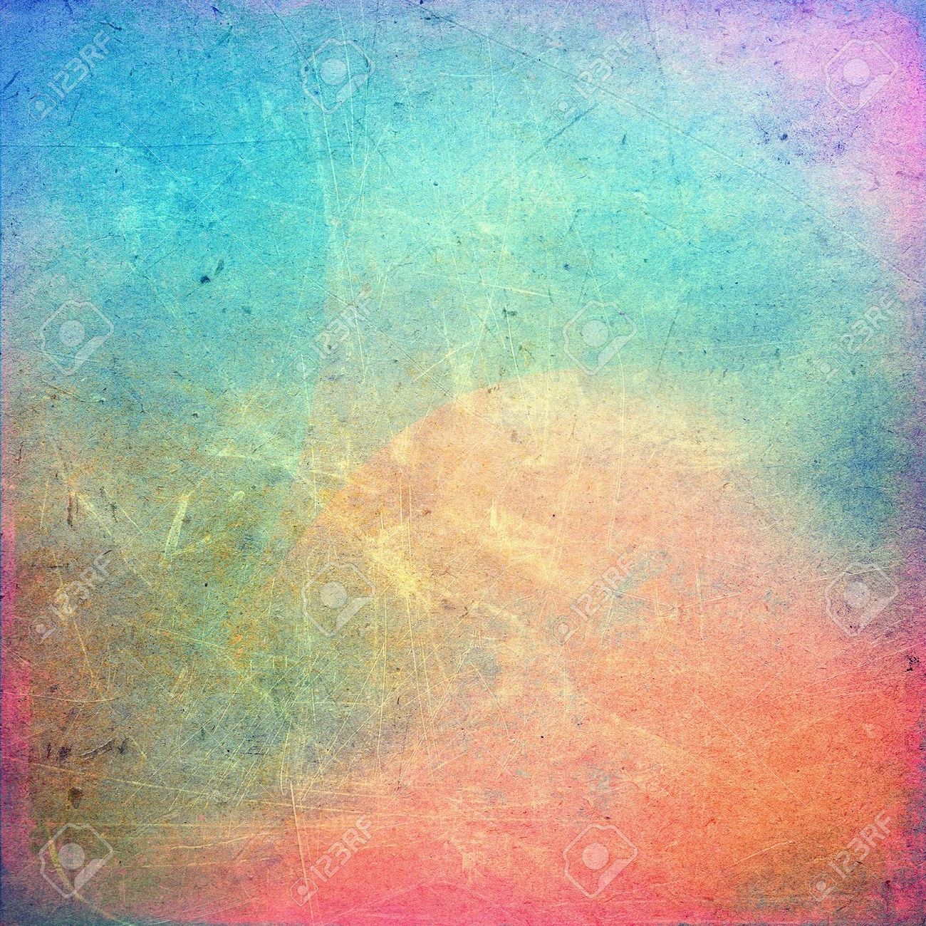 colorful scratched vintage background