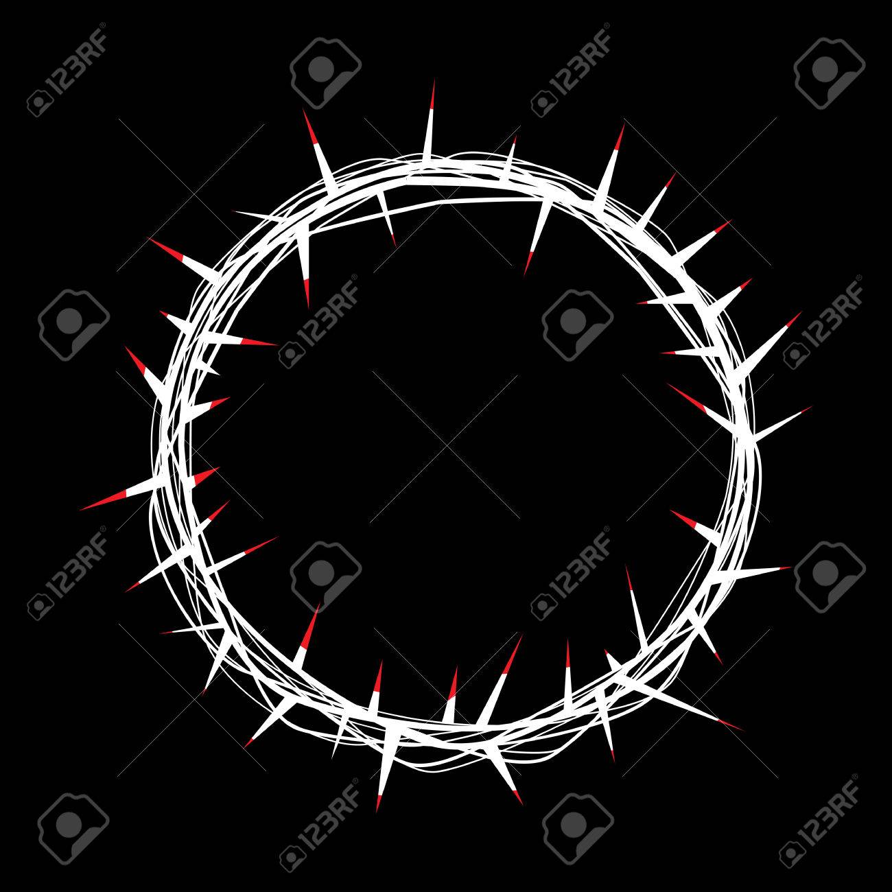 象徴的な赤い血キリストによって飾られてイバラの冠の図 ベクトル Eps 10 のイラスト素材 ベクタ Image 象徴的な赤い血キリストによって飾られてイバラの冠の図 ベクトル Eps 10 のイラスト素材 ベクタ Image