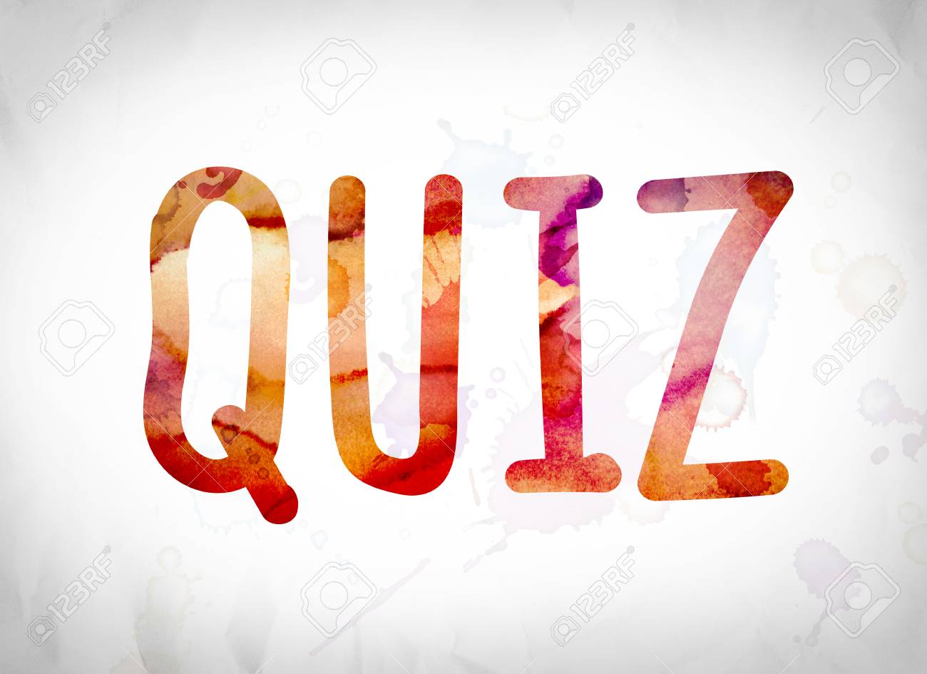 The Word Quiz Written In Watercolor Washes Over A White Paper Stock Photo Picture And Royalty Free Image Image The Word Quiz Written In Watercolor Washes Over A White Paper Stock Photo Picture And Royalty Free Image Image