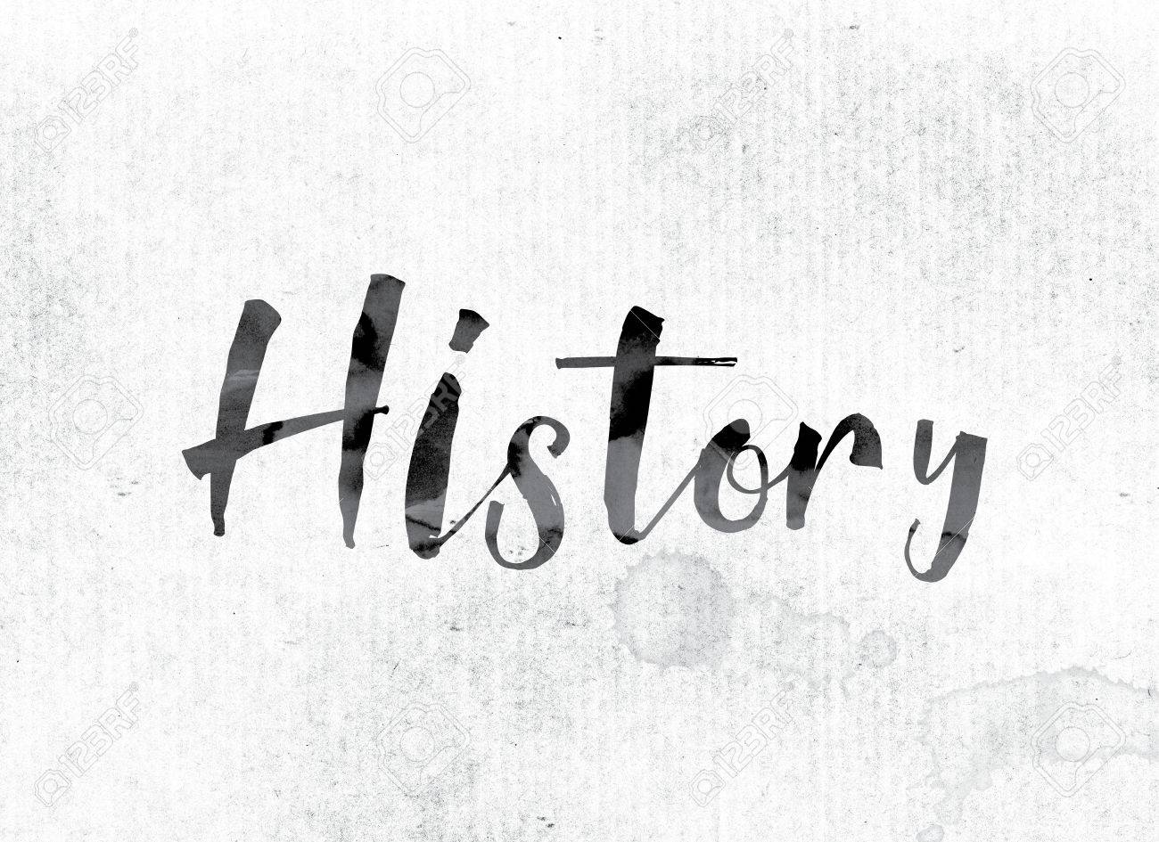 Картинка история надпись