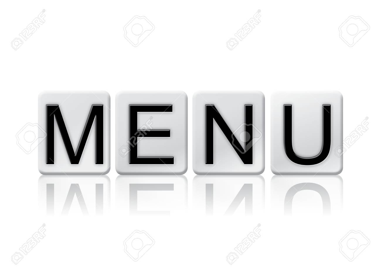 the word menu word