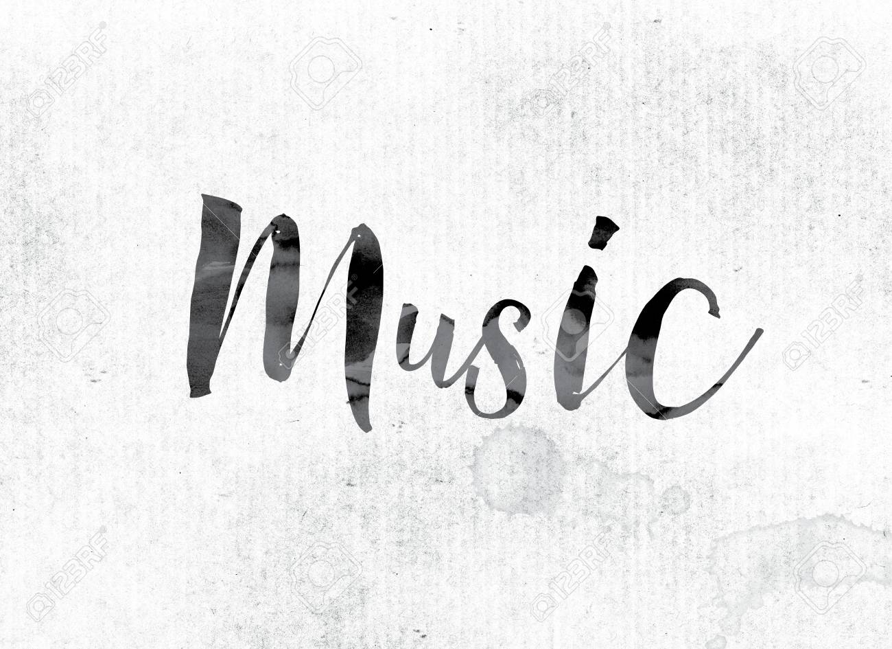 the word music concept
