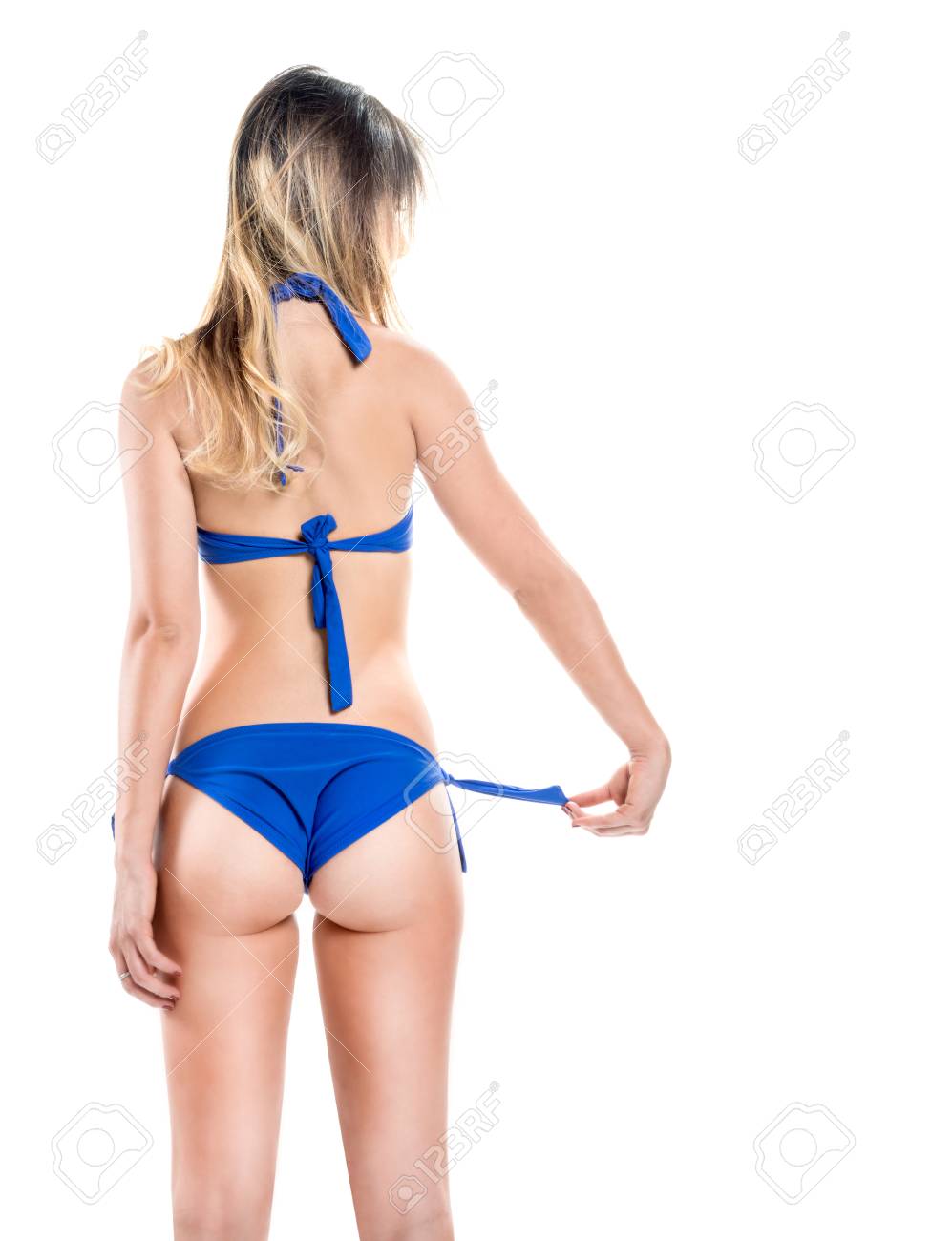 pretty girl in bathing suit