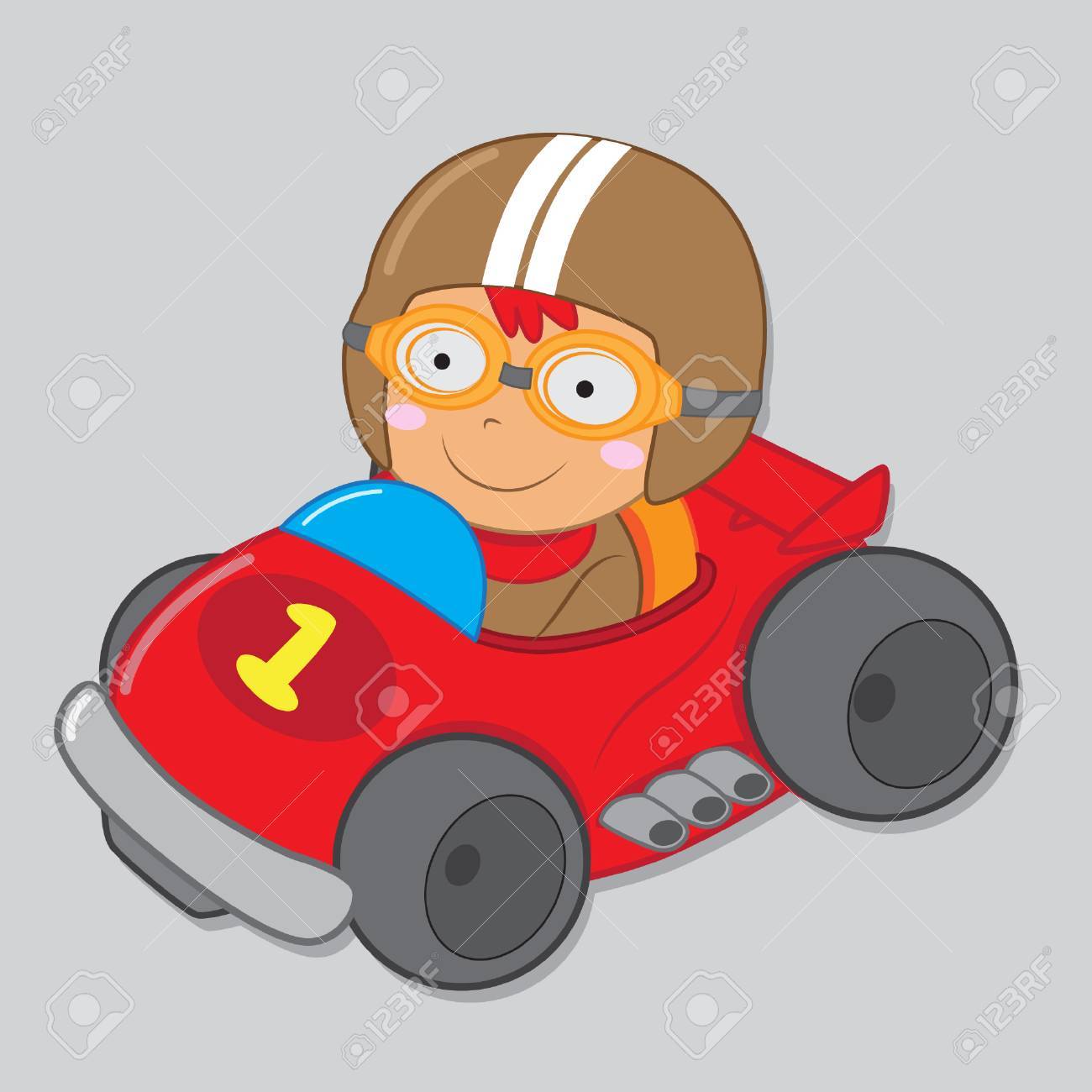 子供レーサーのベクター素材 のイラスト素材 ベクタ Image 子供レーサーのベクター素材 のイラスト素材 ベクタ Image