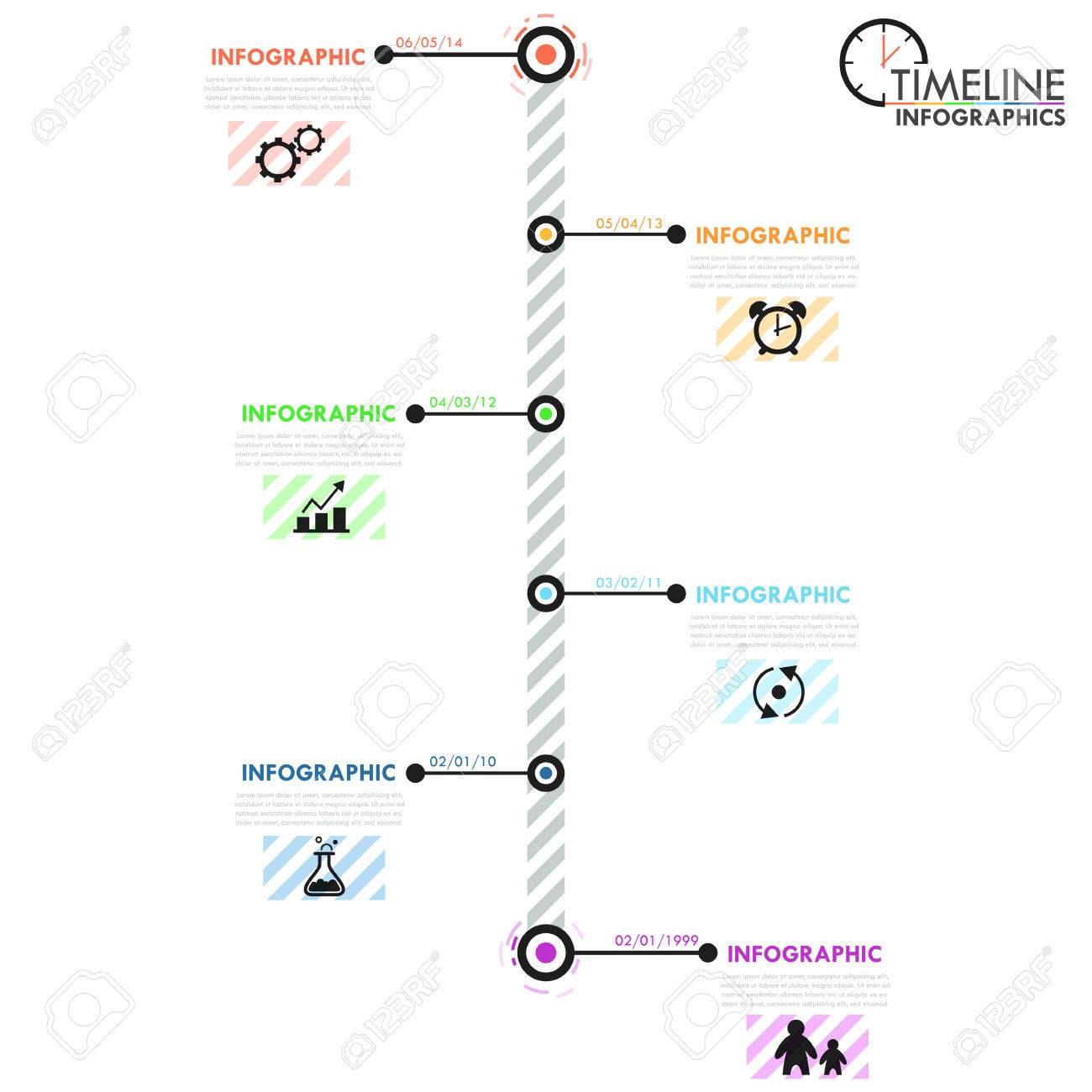 simple timeline template