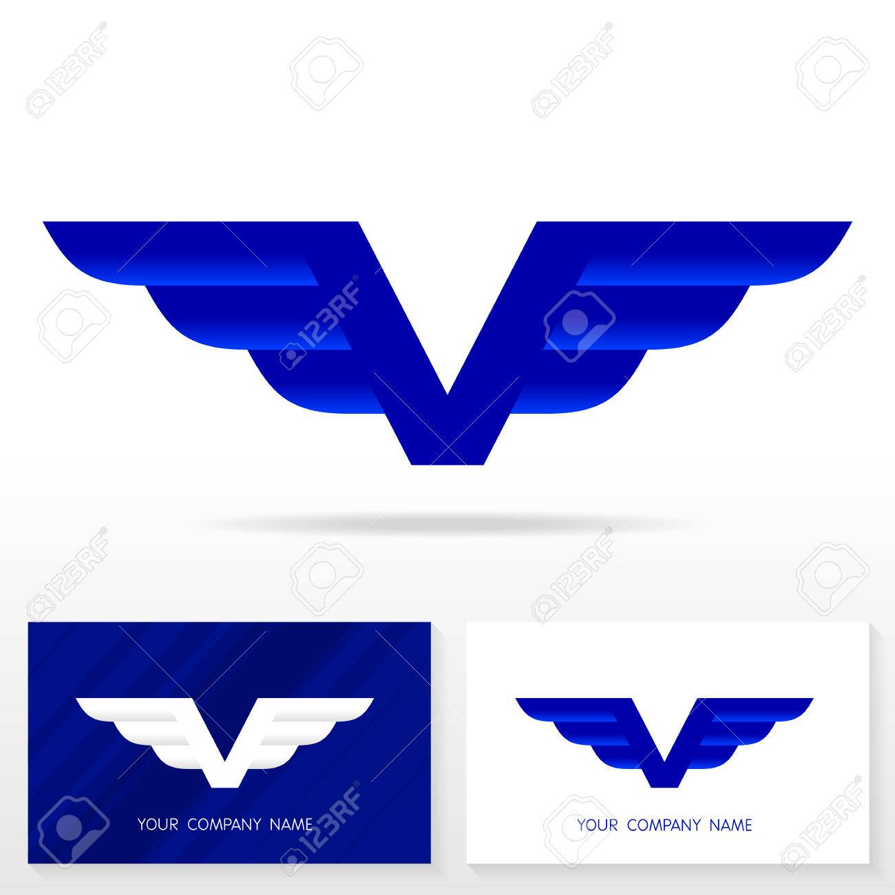 letter v templates