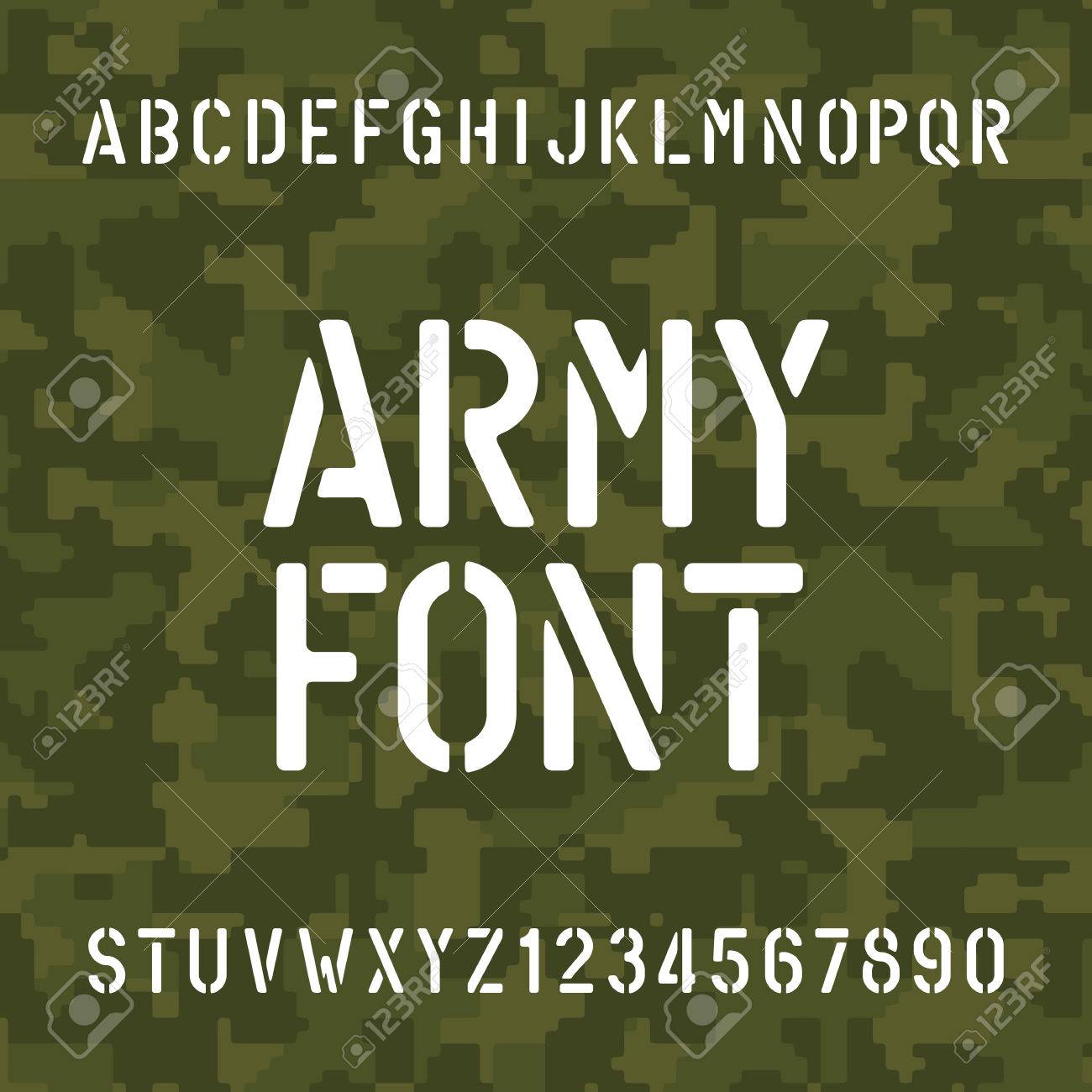 army letters