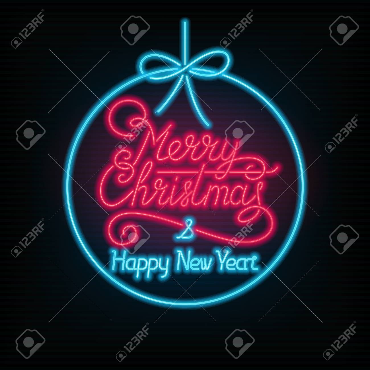 neon lettering