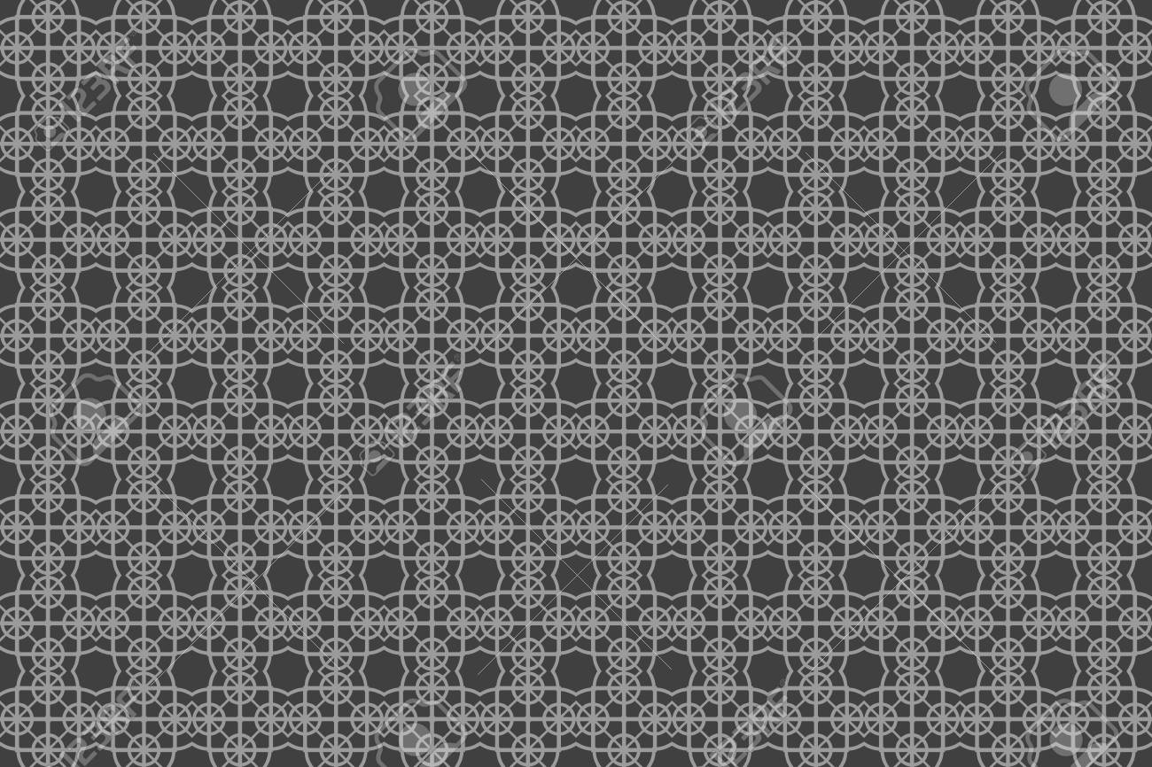 モダンな幾何学模様 シームレスなベクトル イラスト 包装 印刷 壁紙のパターンを入力します のイラスト素材 ベクタ Image