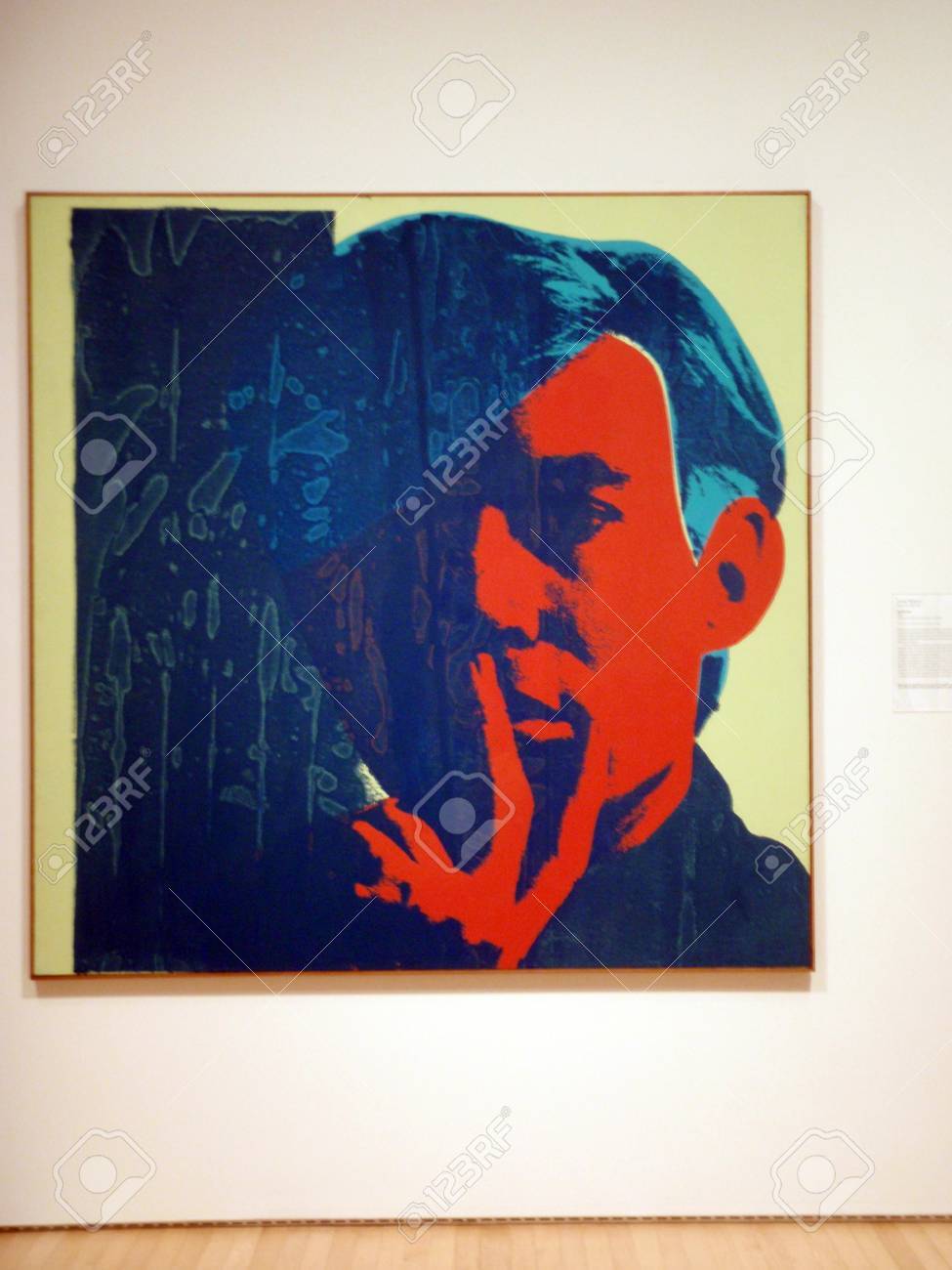 絵画 スーザンリオス  米国のアーティスト サンフランシスコ - 1 月 25 日： 画面印刷自画像の世界有名な