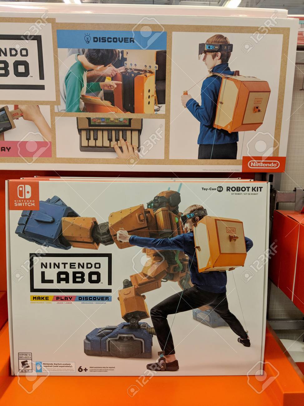 nintendo switch robot