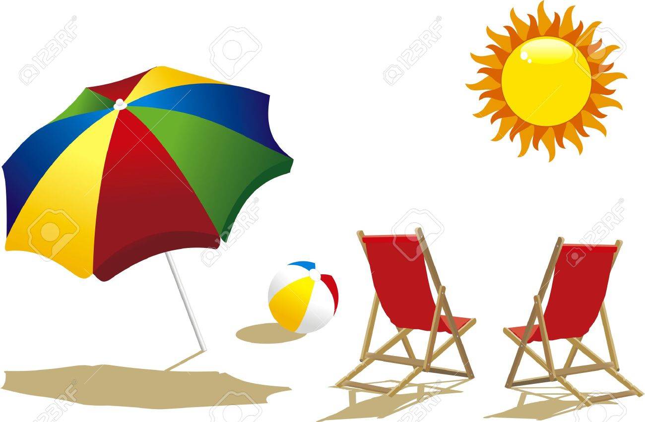 Liegestuhl Mit Sonnenschirm Strand sdatec.com