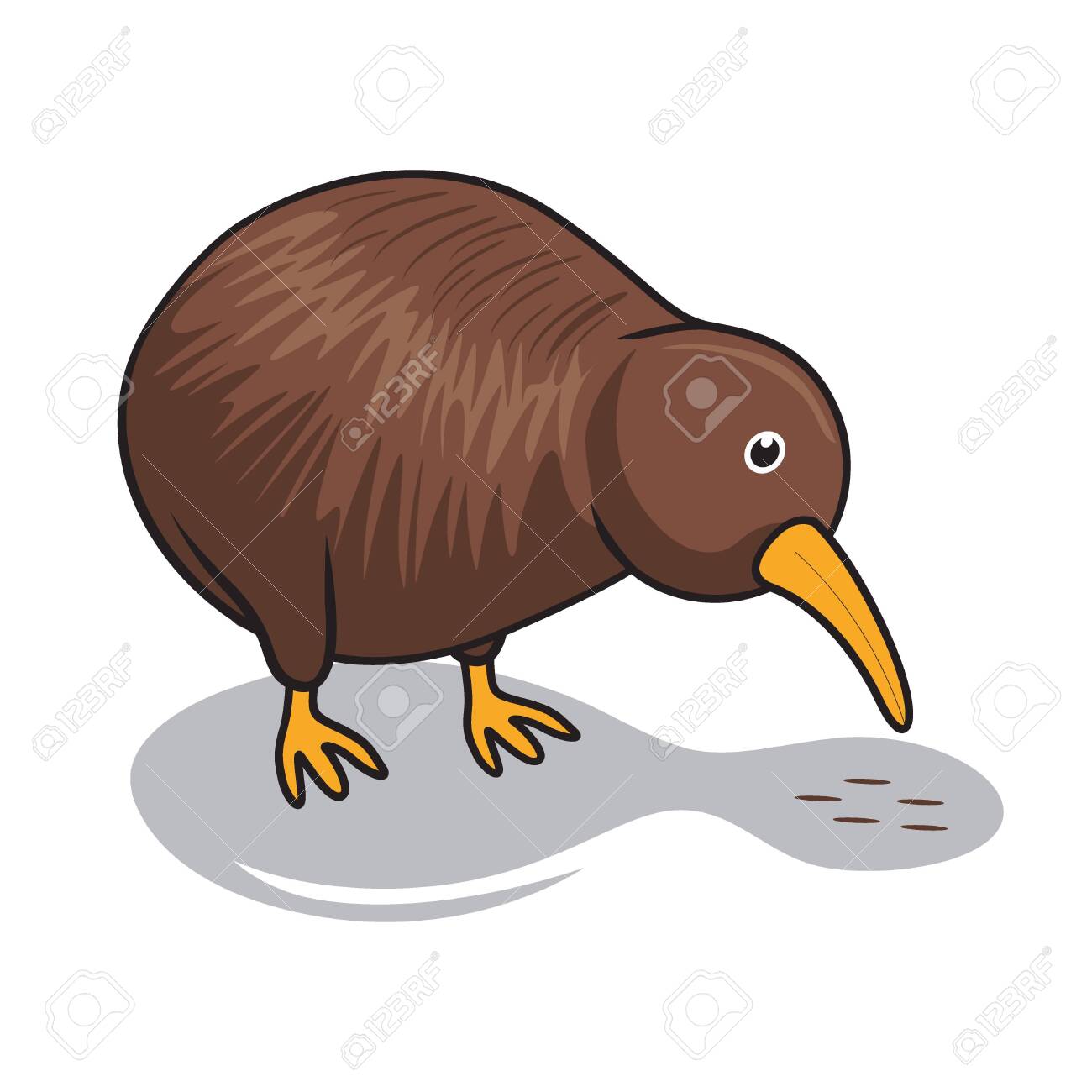Kiwi Bird Cartoon Cute Animals Illustration Royalty Free Cliparts Vectors And Stock Illustration Image 152373674 Download in under 30 seconds. 123rf com