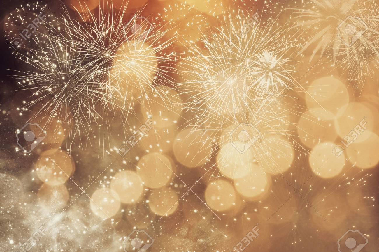abstract christmas background with fireworks stock photo picture
