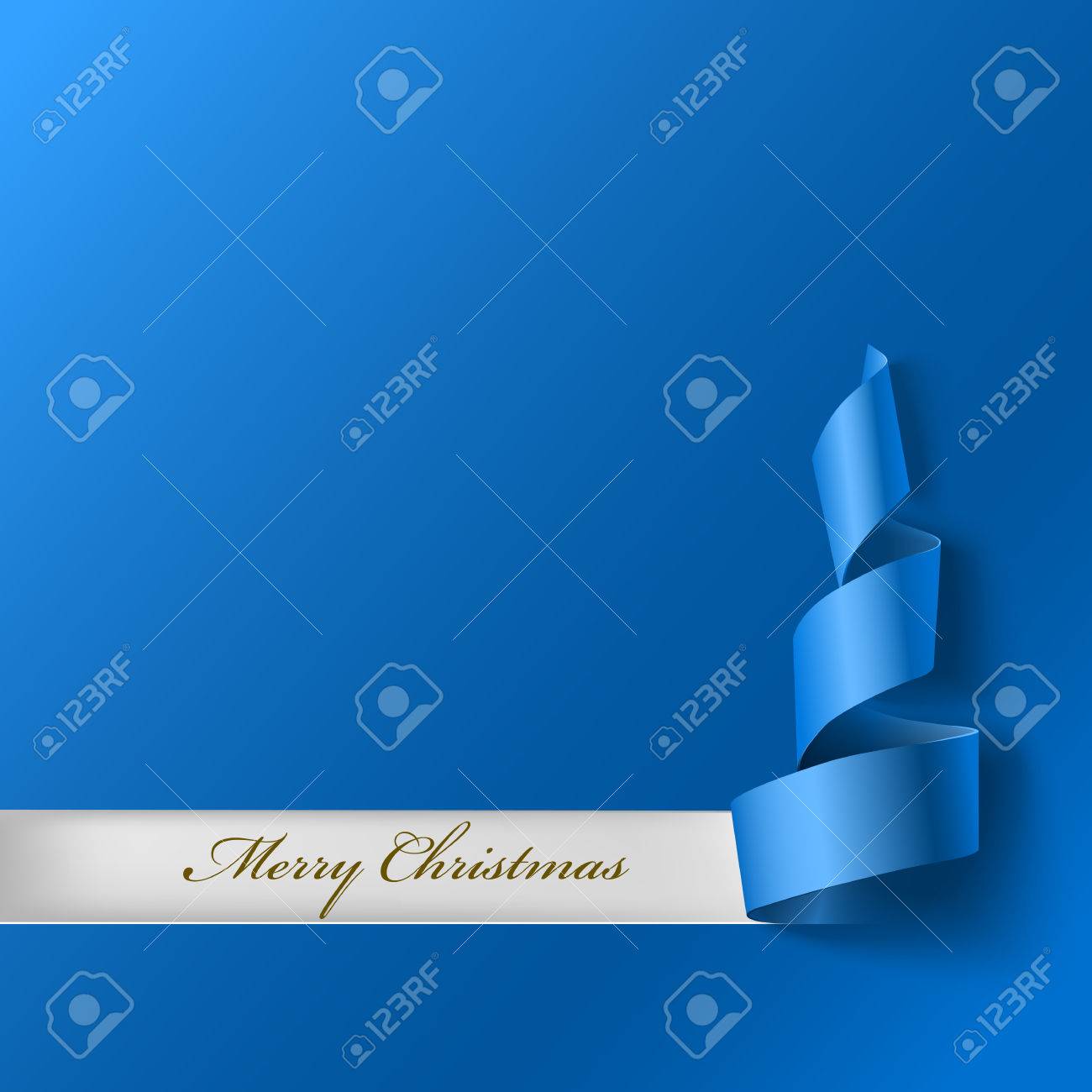 リボンからのクリスマス ツリー 青の背景に 青の曲線リボンあなたのデザインのベクトル イラスト 新年とエックスマス背景のイラスト素材 ベクタ Image リボンからのクリスマス ツリー 青の背景に 青の曲線リボンあなたのデザインのベクトル イラスト 新年とエックスマス背景のイラスト素材 ベクタ Image