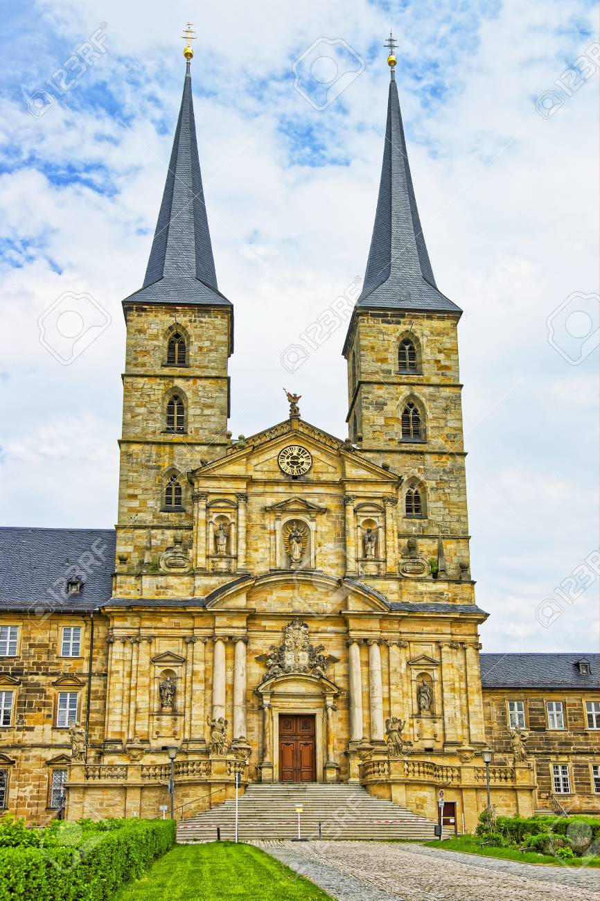 ドイツのバンベルクの聖マイケル教会。それはミヒャエルスとも呼ばれ