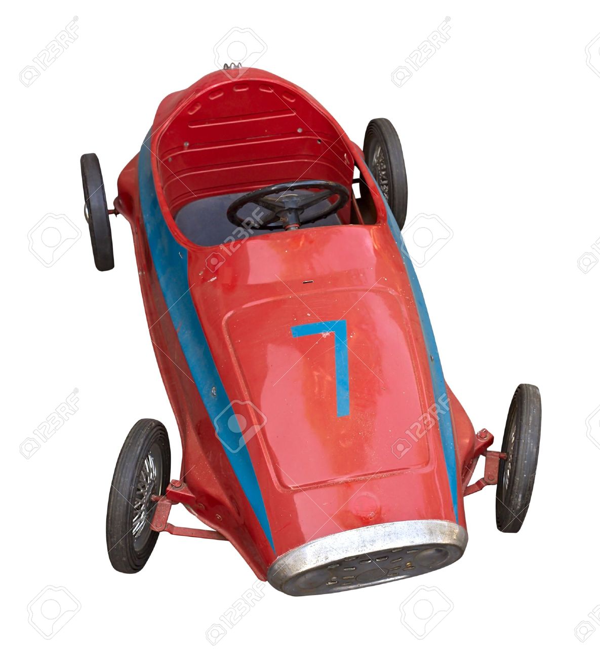 Rouge Vieille Voiture Jouet Pédale Pour De Vintage Enfants SUMVzpLqG