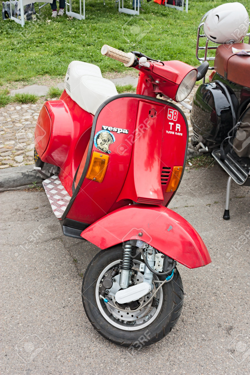 old scooter bike