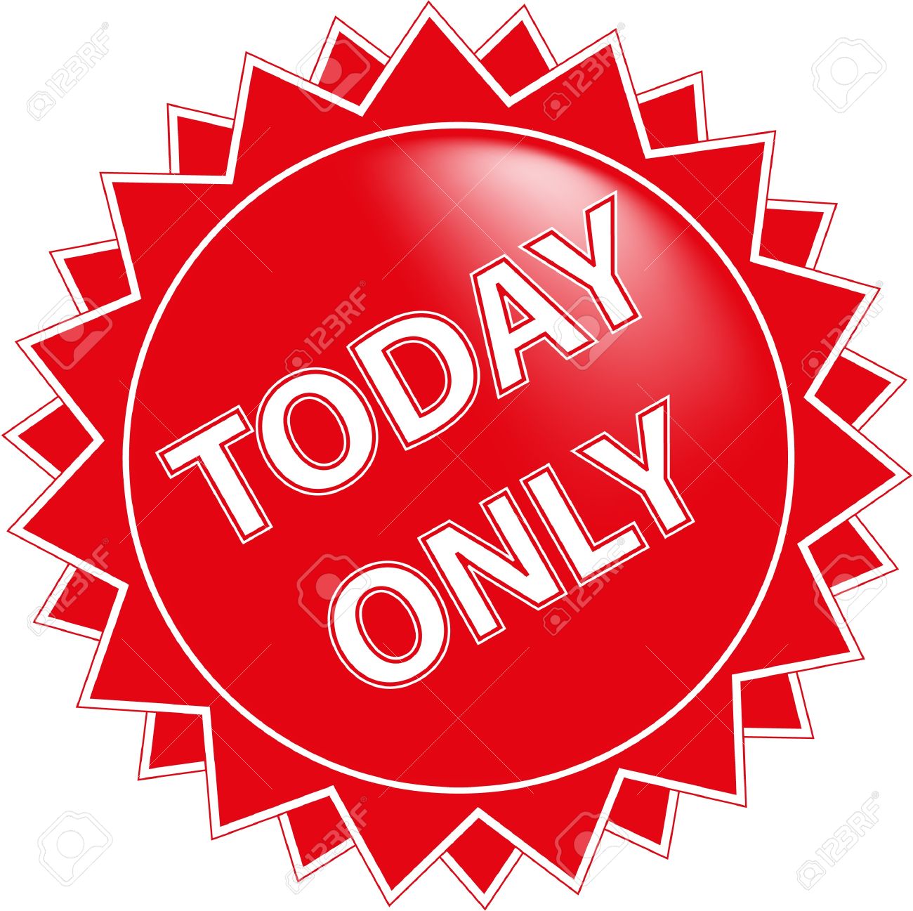 Label Today Only Royalty Free SVG, Cliparts, Vectors, and 