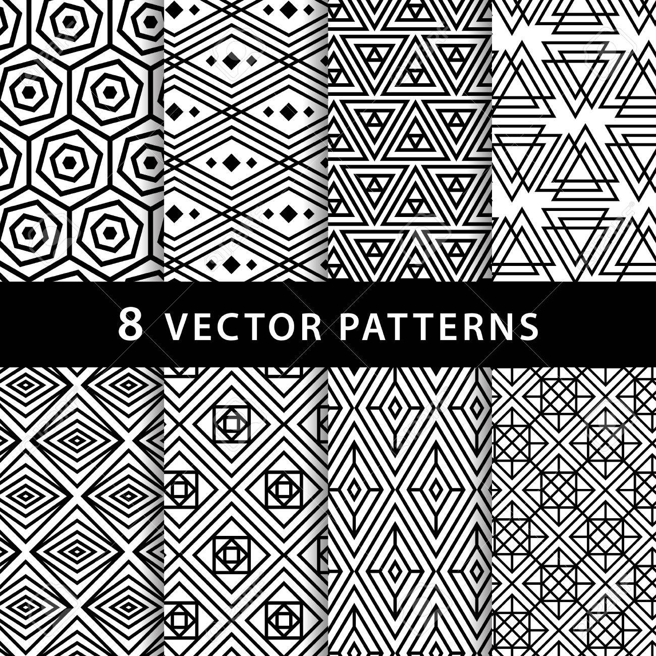 Geometric Vector Pattern Pack Royalty Free Cliparts Vectors And Stock Illustration Image 40329372
