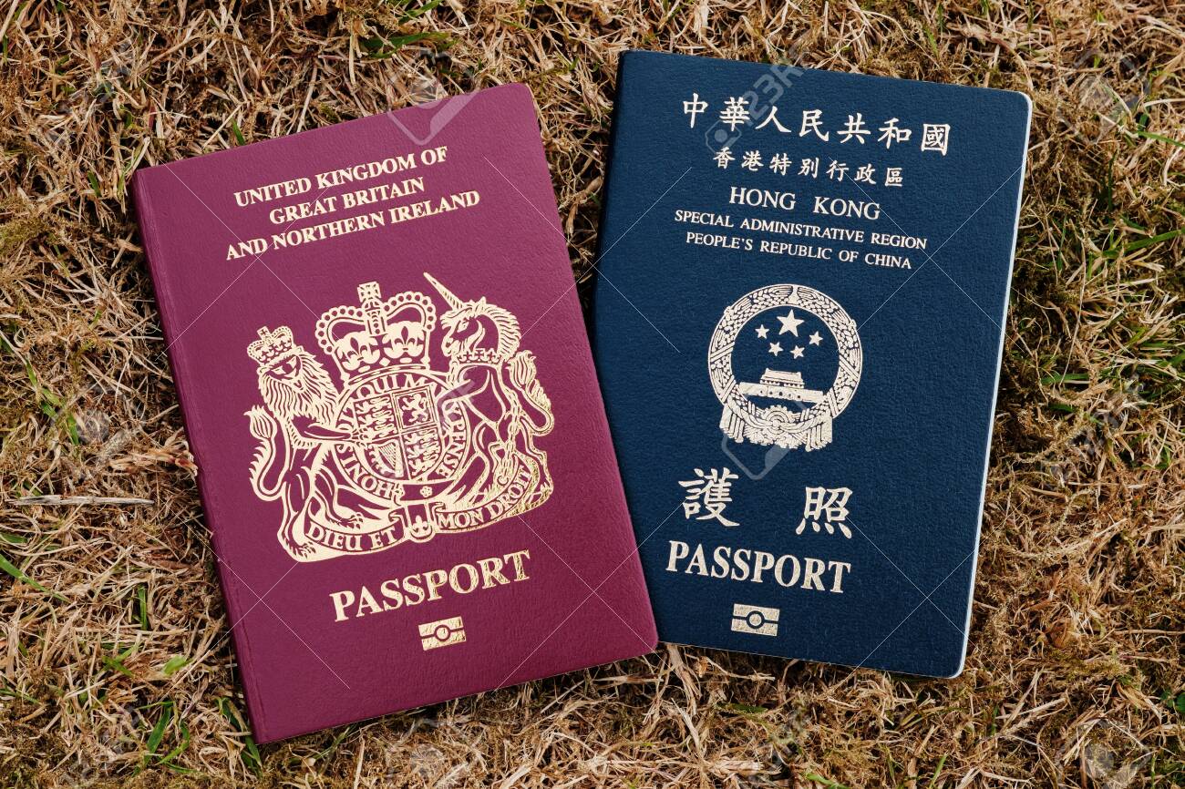 British National Oversea Bno Passport And Hong Kong Special Stock Photo Picture And Royalty Free Image Image 150633394