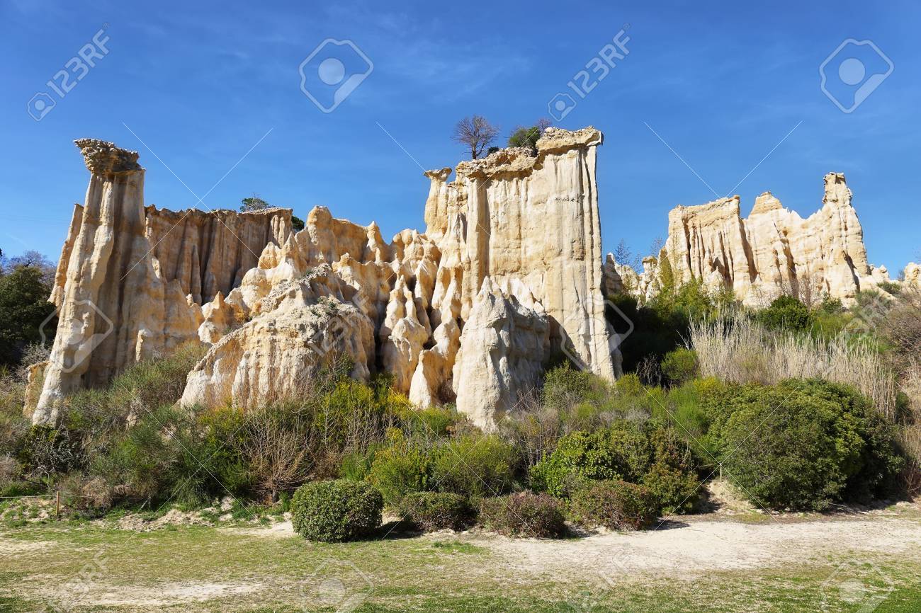 Les Orgues D Ille Sur Tet Languedoc Roussillon Pyrenees Orientales Stock Photo Picture And Royalty Free Image Image 106982316