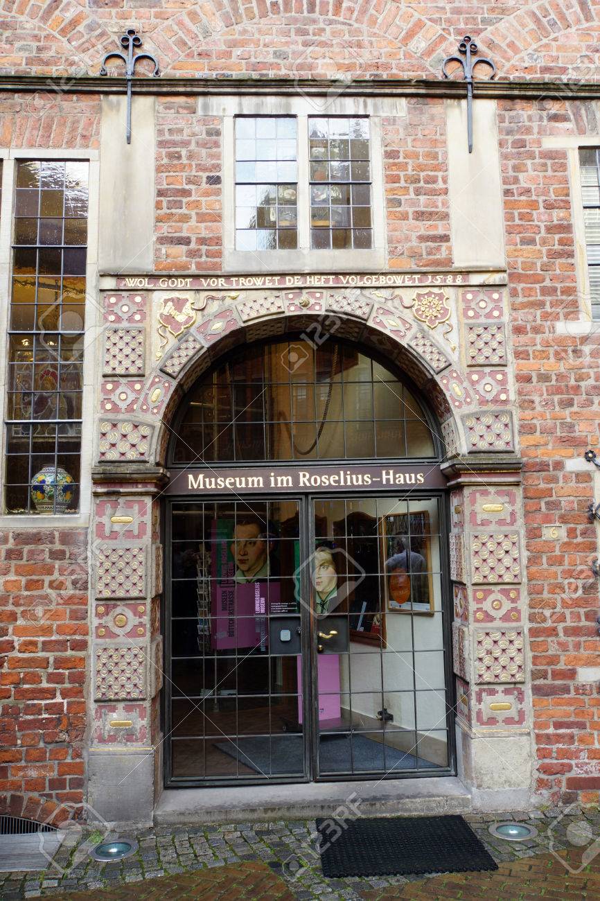 Museum Im Roselius Haus Bremen Deutschland Stock Photo Picture