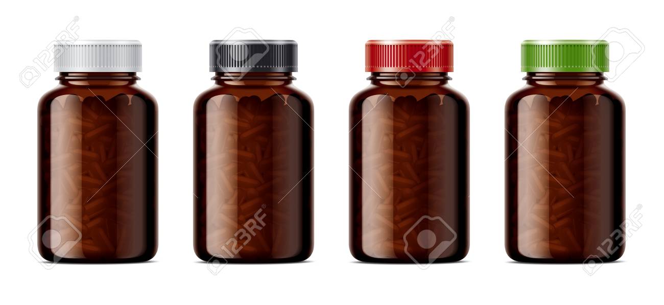 Download Blank Bottles Mockups For Pills Or Other Pharmaceutical Preparations Stock Photo Picture And Royalty Free Image Image 93199986
