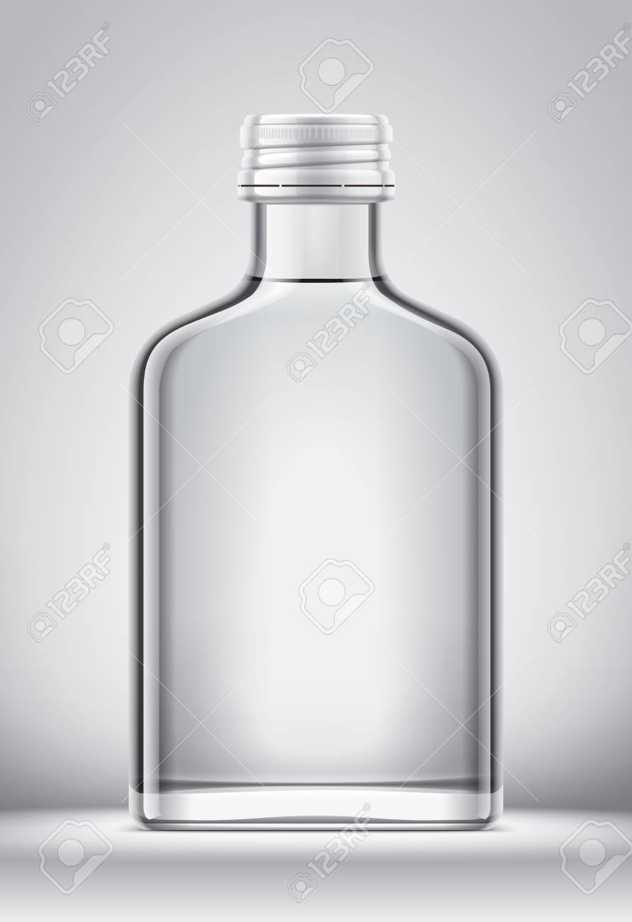Download Bottle Mockup For Alcohol Drinks On Background Stock Photo Picture And Royalty Free Image Image 120743540