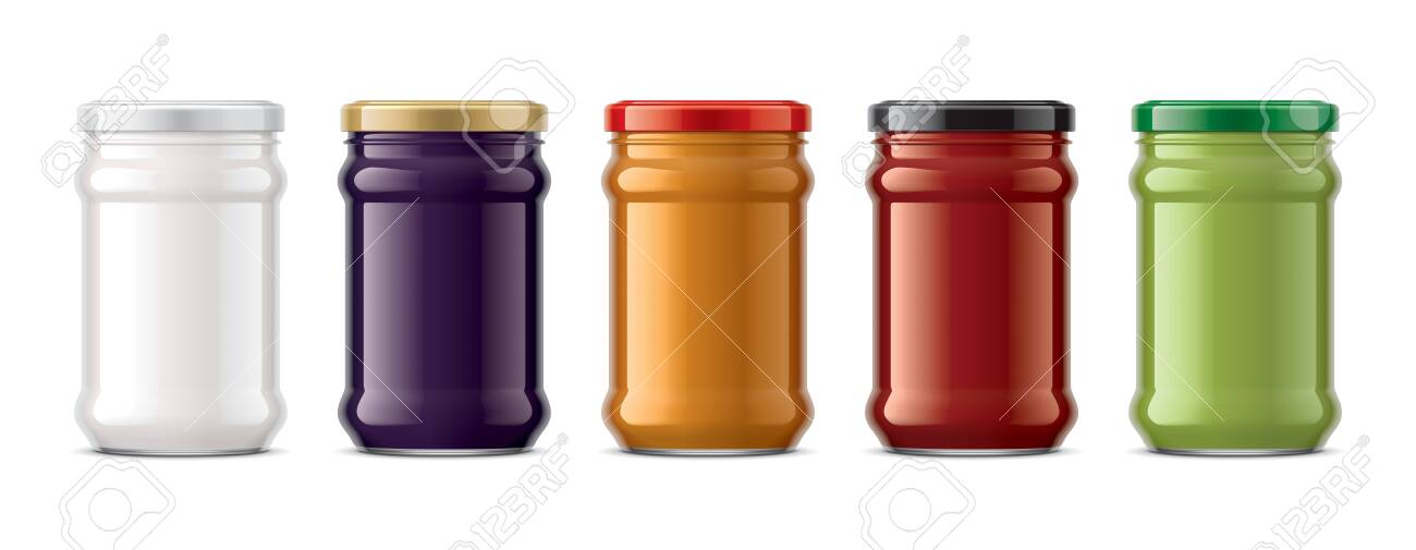 Download Set Of Glass Jar Mockup Stock Photo Picture And Royalty Free Image Image 130337549