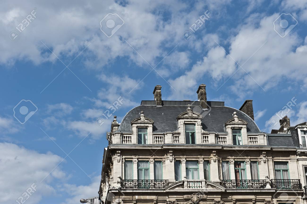 Traditionelle Wohnungen In Brüssel. Lizenzfreie Fotos, Bilder Und ... Traditionelle Wohnungen In Brüssel. Lizenzfreie Fotos, Bilder Und ...