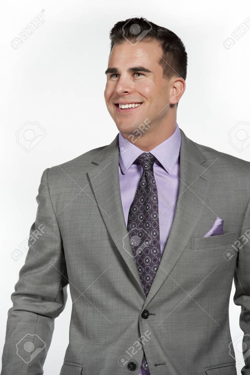 Gris Camisa Negra Camisa Morada Y Corbata Camisa Lila Traje Gris