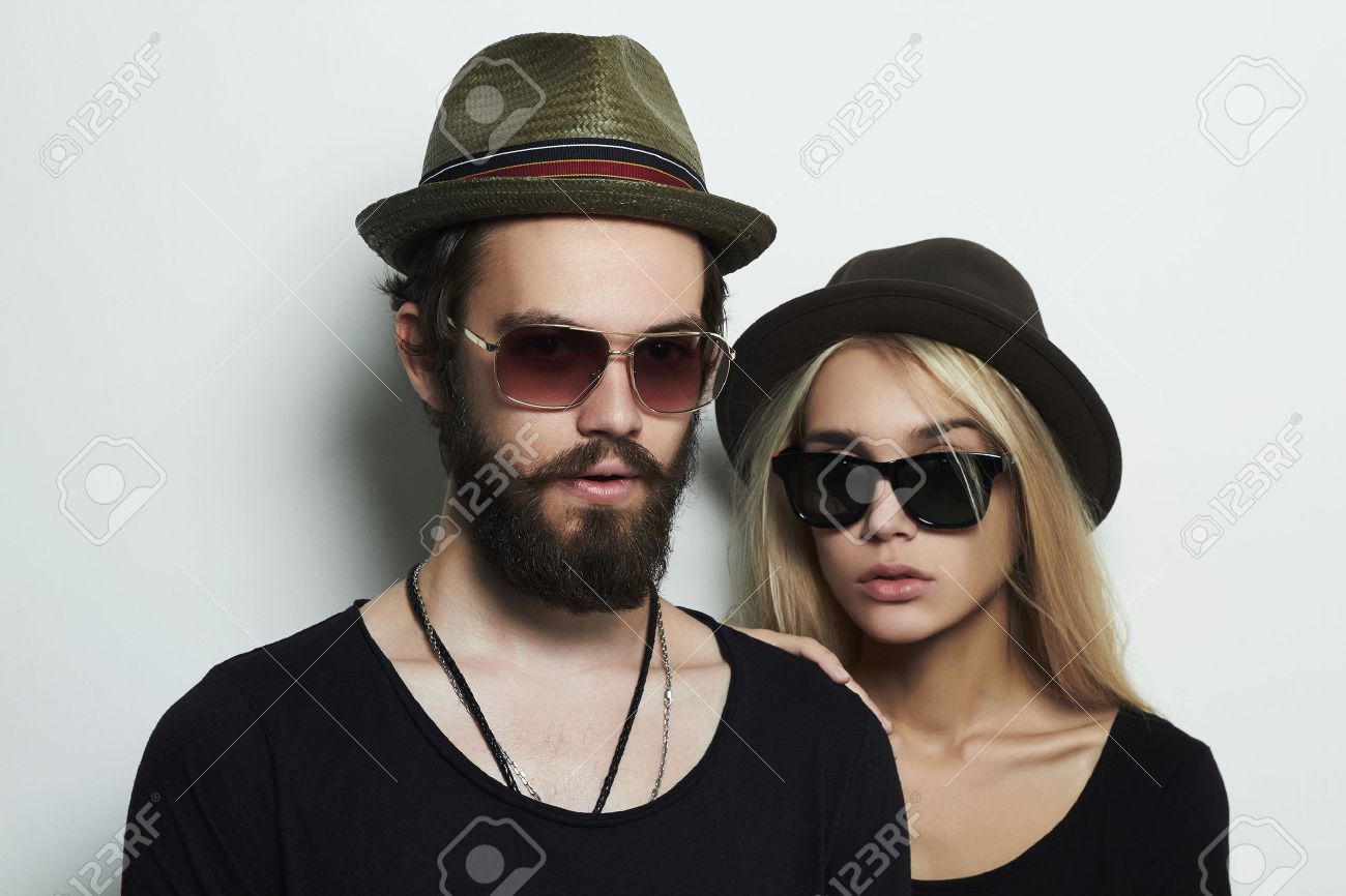 male hipster hat