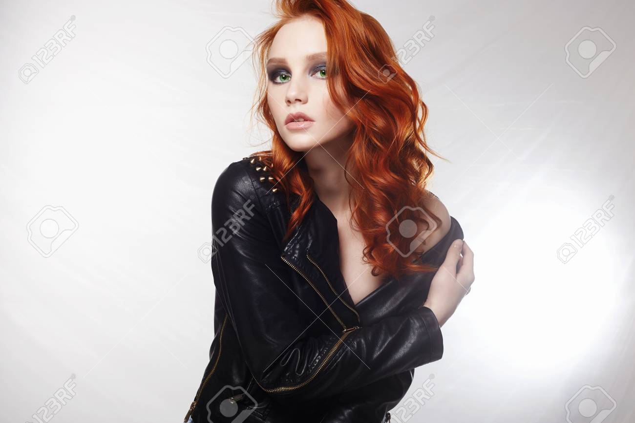 redhead coat