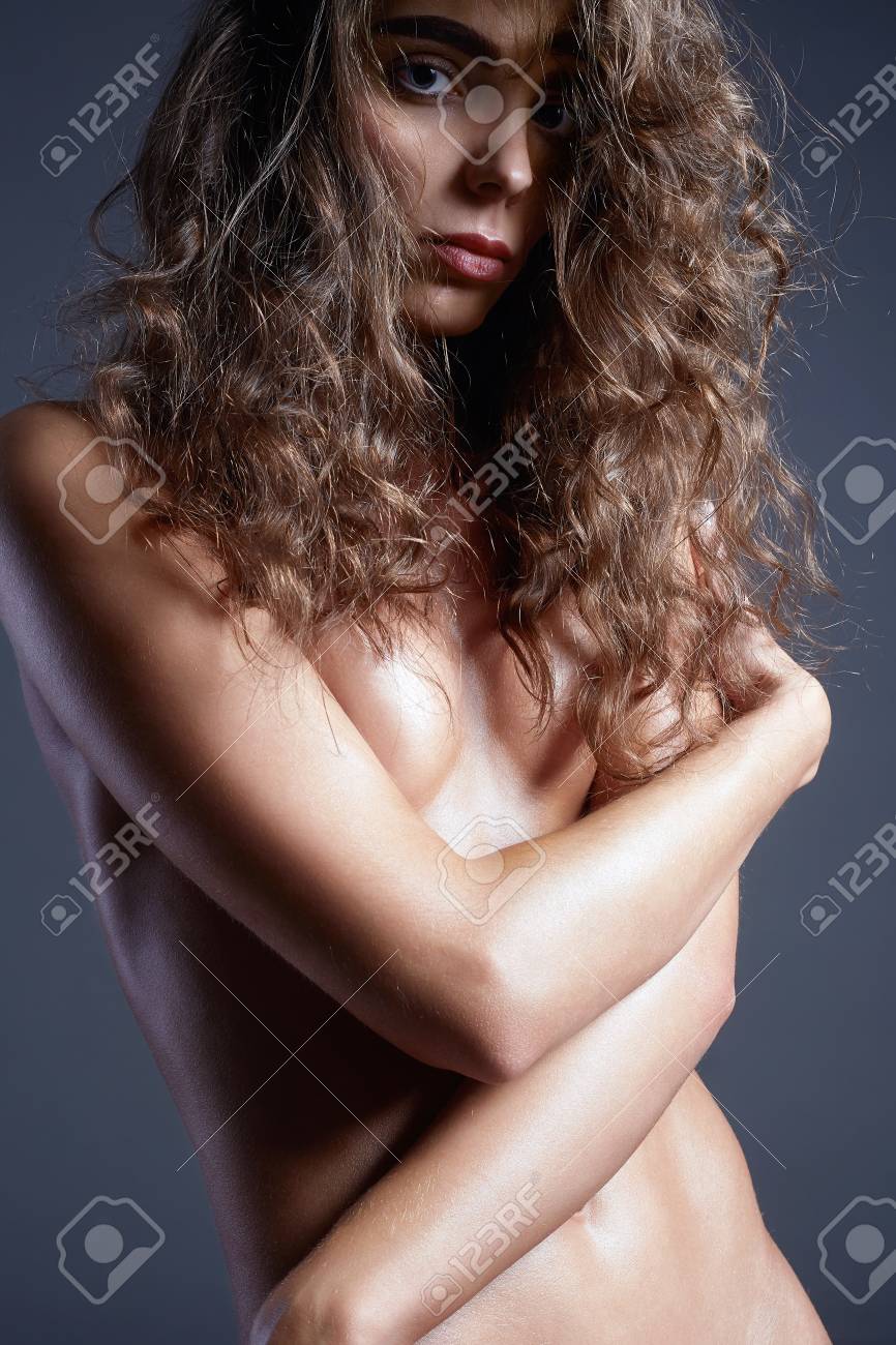 Naked Hairy Girl With Curly Hairdo. Nude Sexy Beautiful Young Woman Stock  Photo, Picture and Royalty Free Image. Image 107395297.